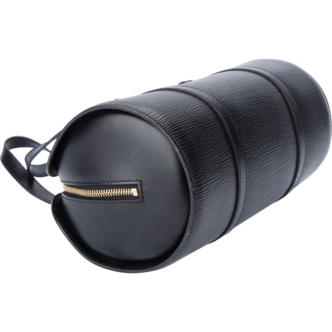 Louis Vuitton Louis Vuitton Noir Epi Leather Soufflot Handbag Divers
