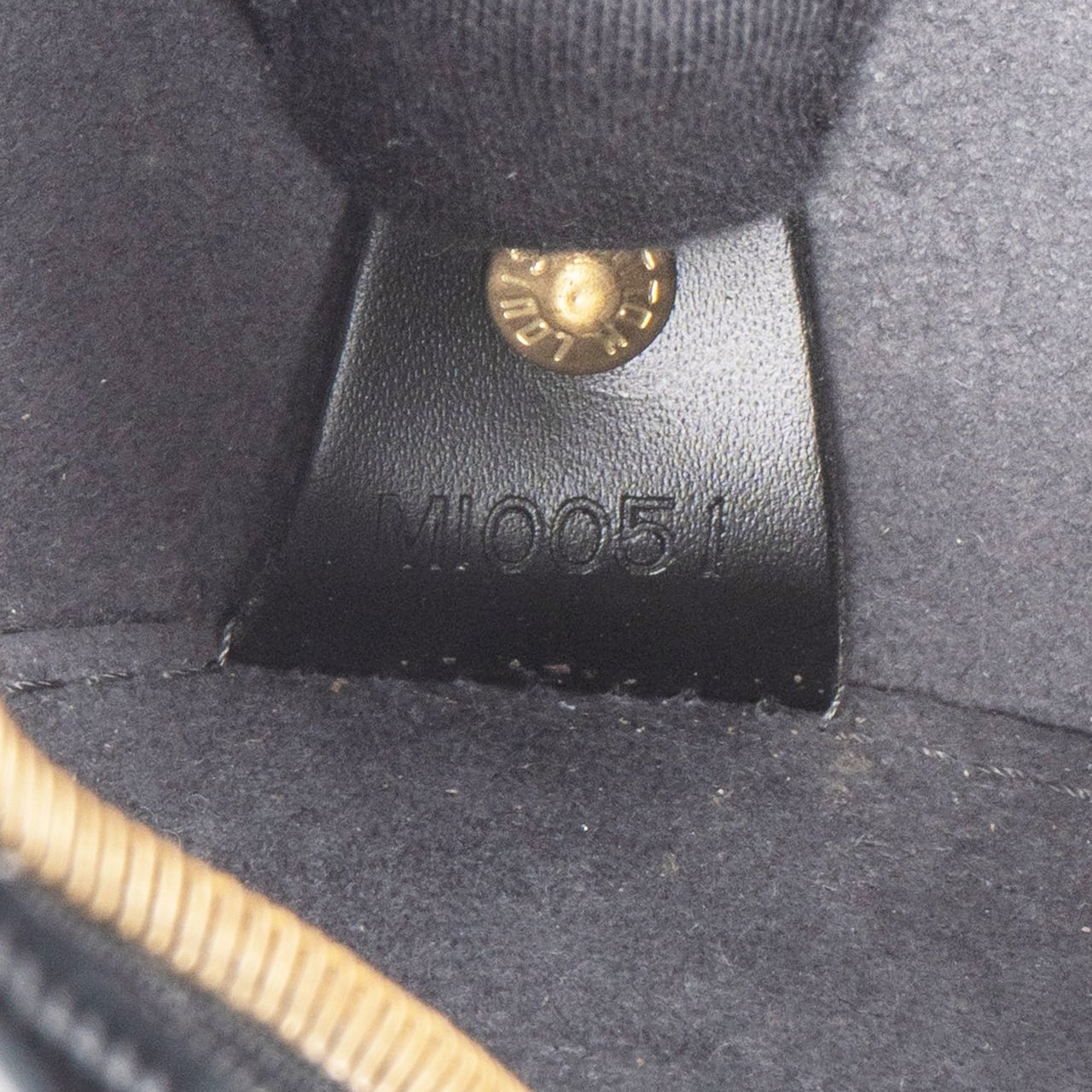 Louis Vuitton Louis Vuitton Noir Epi Leather Soufflot Handbag Divers