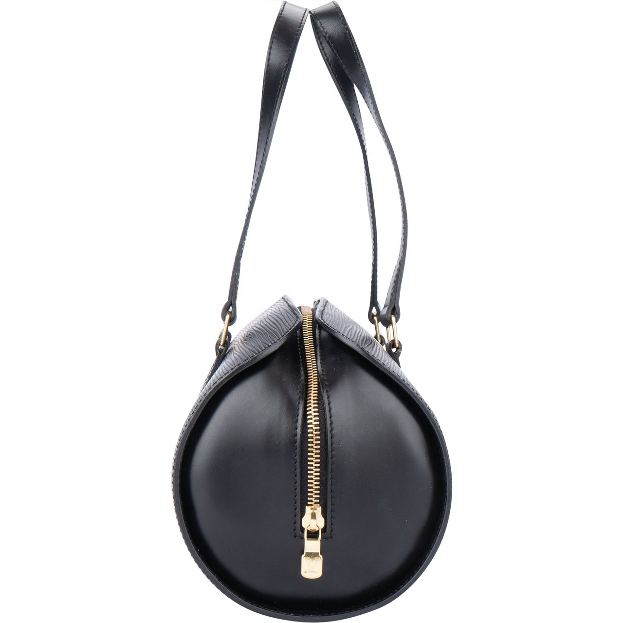 Louis Vuitton Louis Vuitton Noir Epi Leather Soufflot Handbag Divers