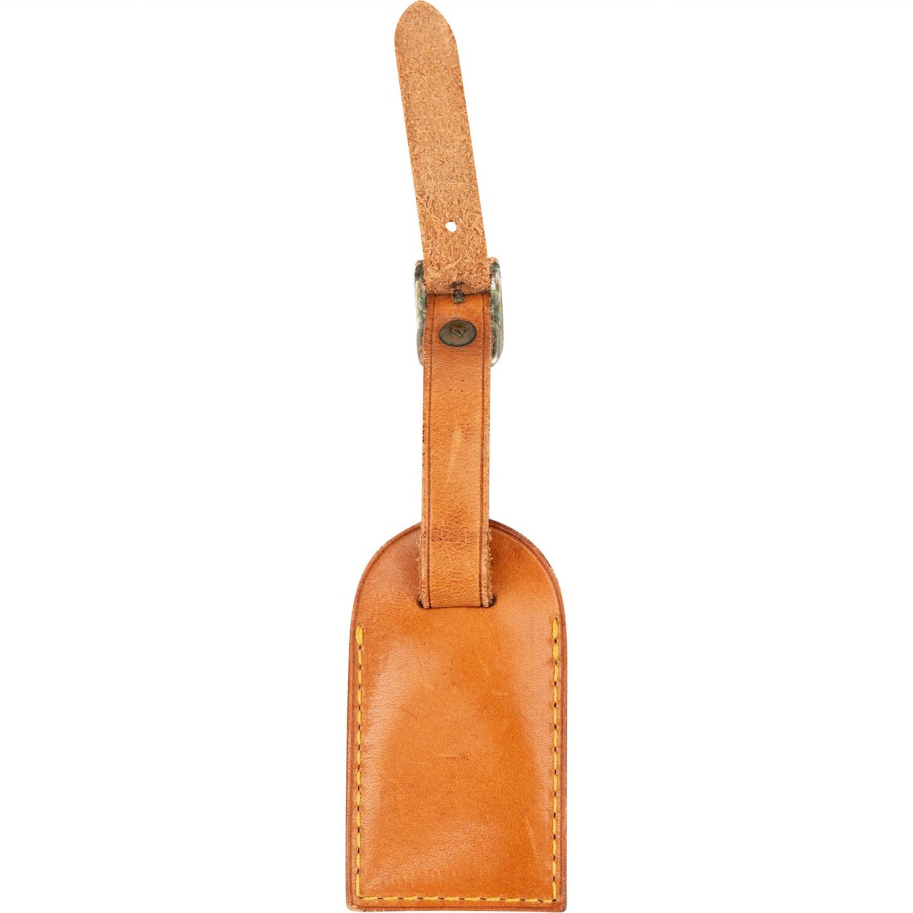 Louis Vuitton Louis Vuitton Vachetta Leather Luggage Tag Bruin