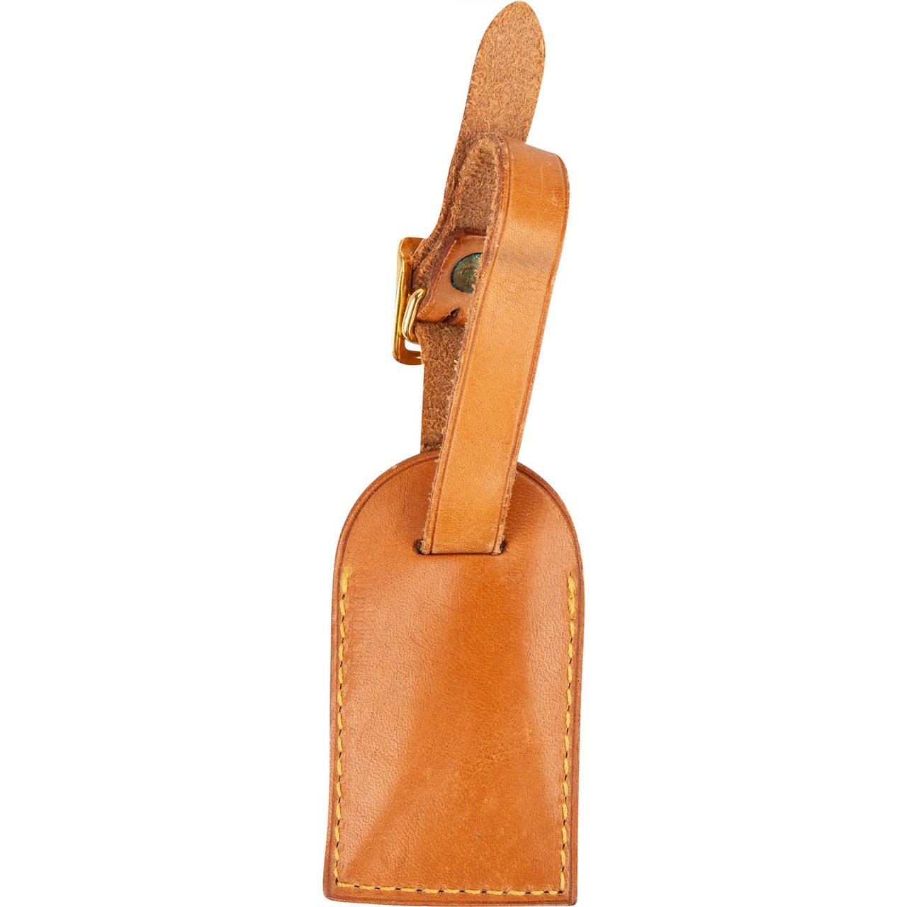 Louis Vuitton Louis Vuitton Vachetta Leather Luggage Tag Bruin