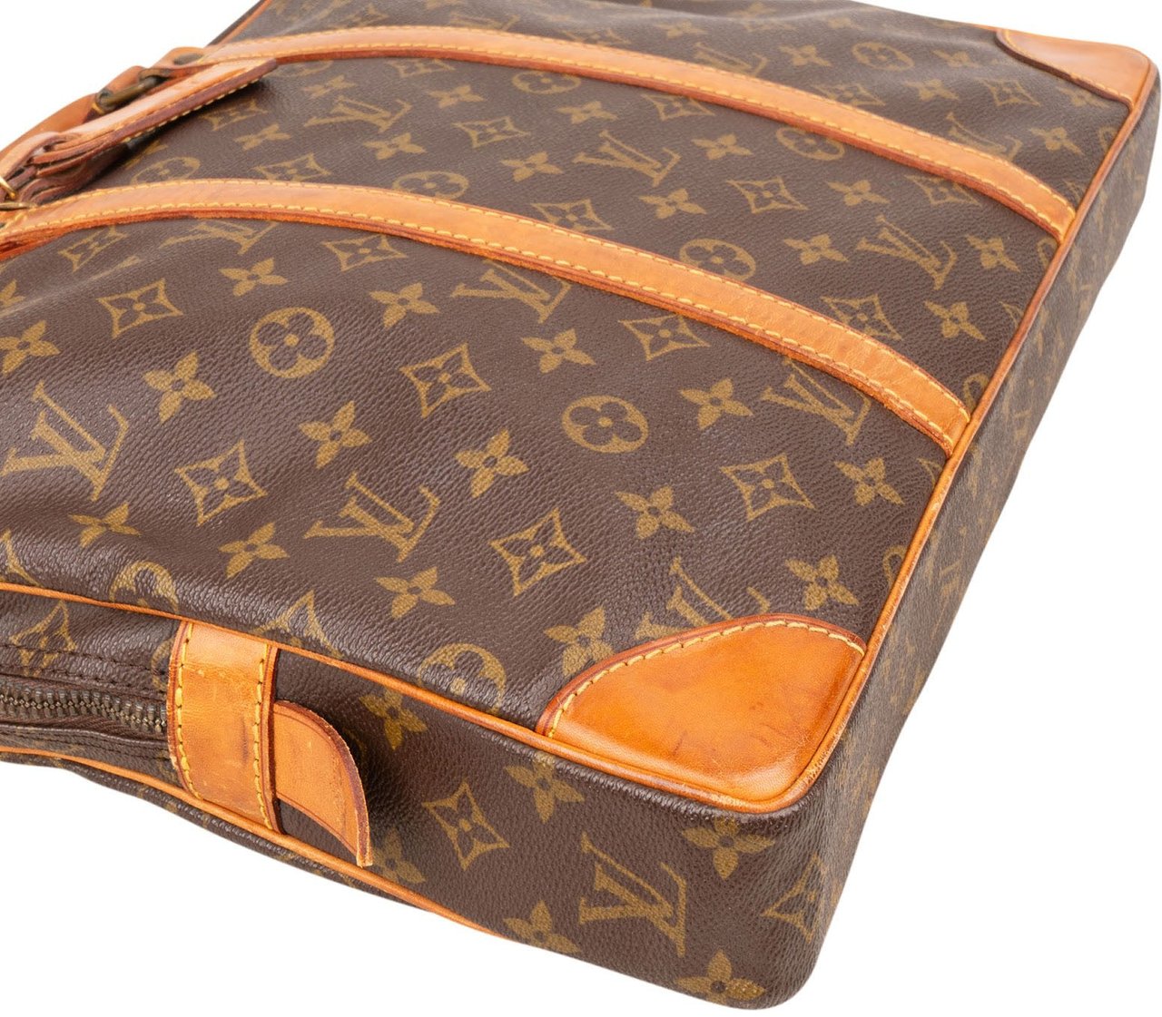 Louis Vuitton Louis Vuitton Monogram Canvas Porte-Documents Voyage Handbag Bruin