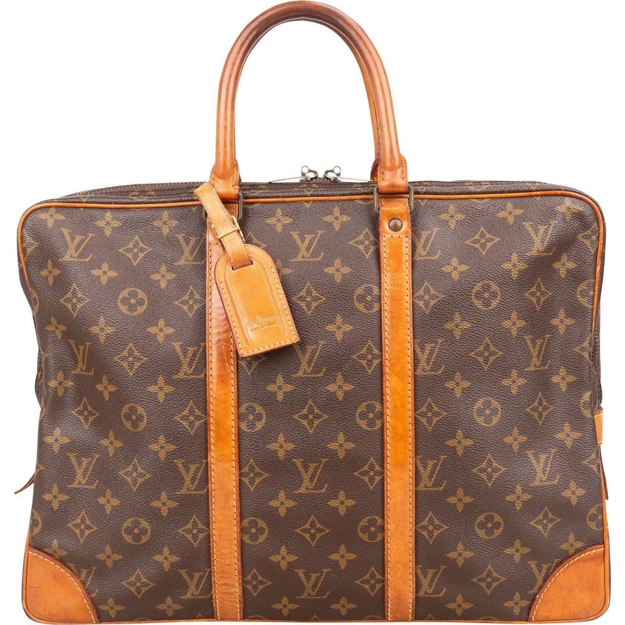 Louis Vuitton Louis Vuitton Monogram Canvas Porte-Documents Voyage Handbag Bruin