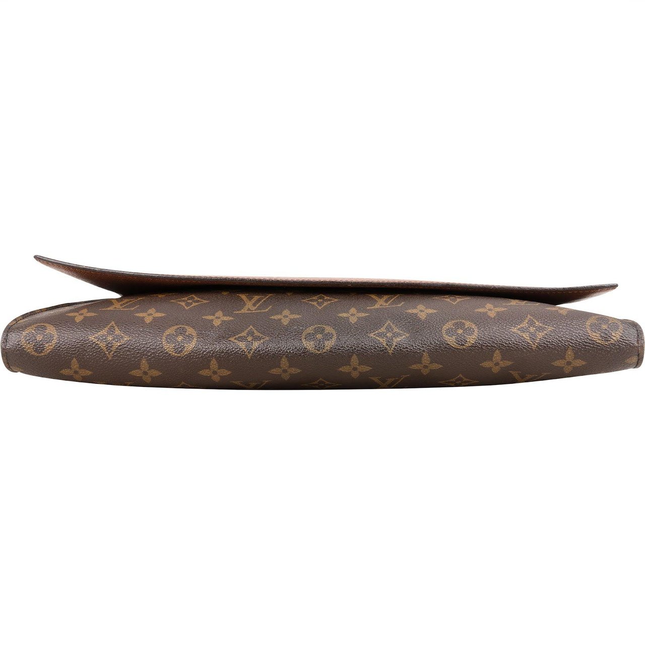 Louis Vuitton Louis Vuitton Monogram Canvas Porte Documents Laptop Clutch Bruin
