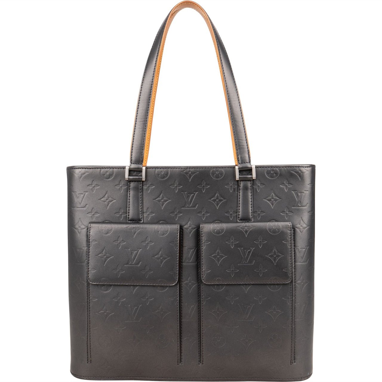 Louis Vuitton Louis Vuitton Mat Vernis Monogram Wilwood Shoulder Bag Zwart