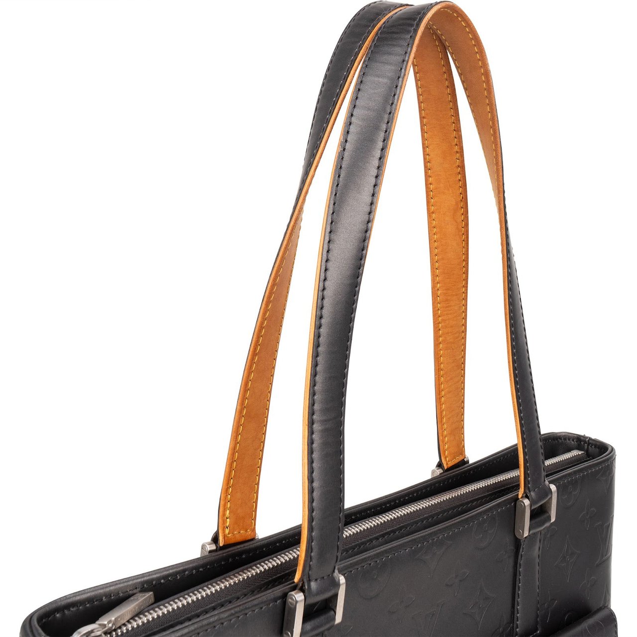 Louis Vuitton Louis Vuitton Mat Vernis Monogram Wilwood Shoulder Bag Zwart