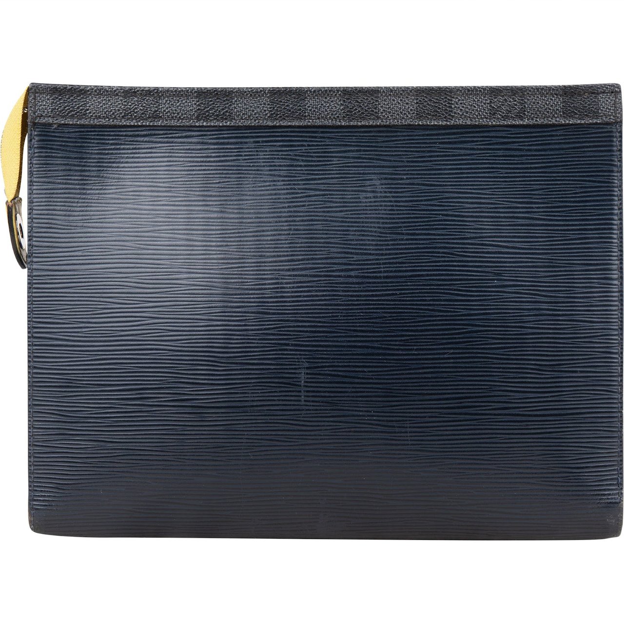 Louis Vuitton Louis Vuitton Damier Graphit Monogram and Epi Leather Voyage Pouch Navy