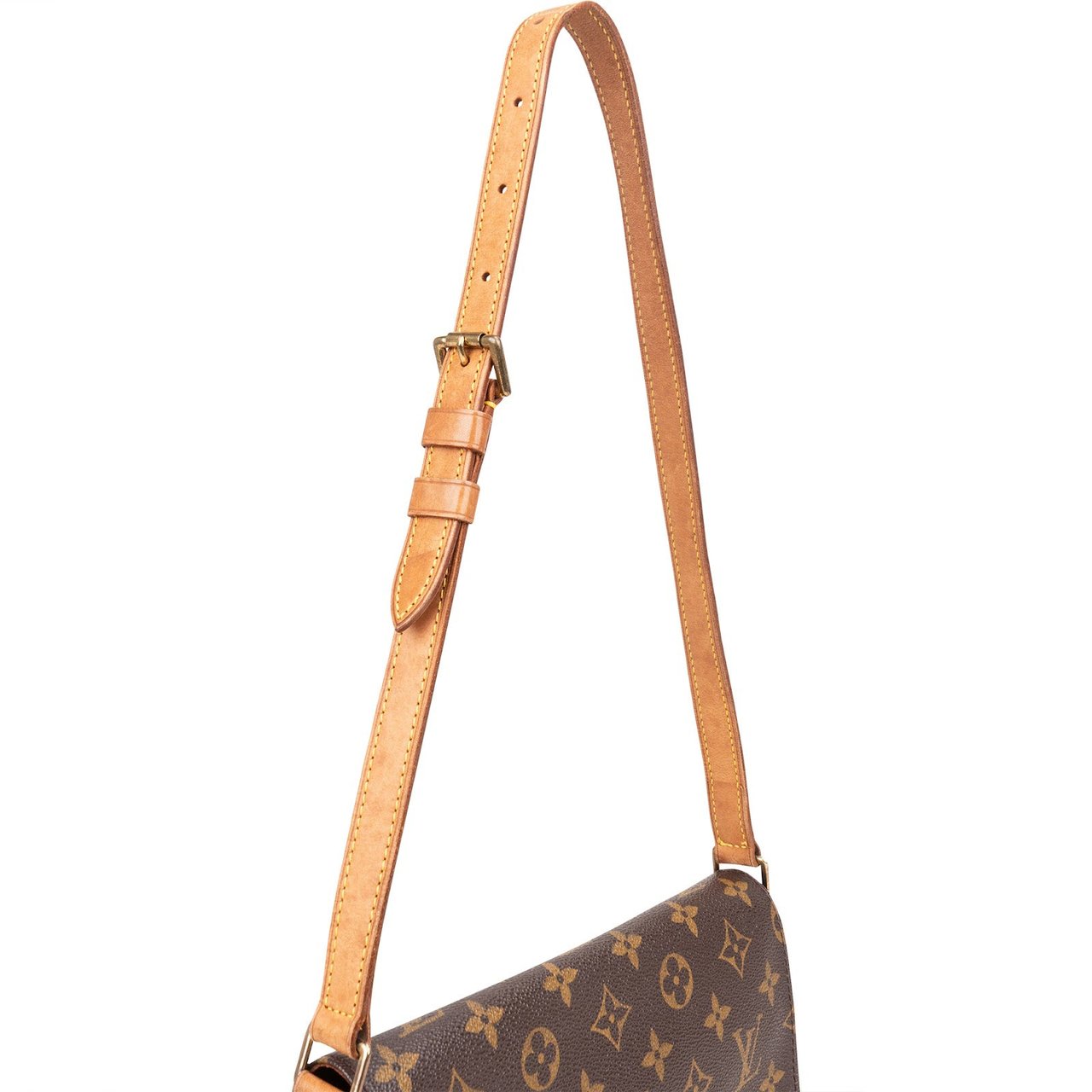Louis Vuitton Louis Vuitton Monogram Canvas Musette Tango Shoulder Bag Bruin