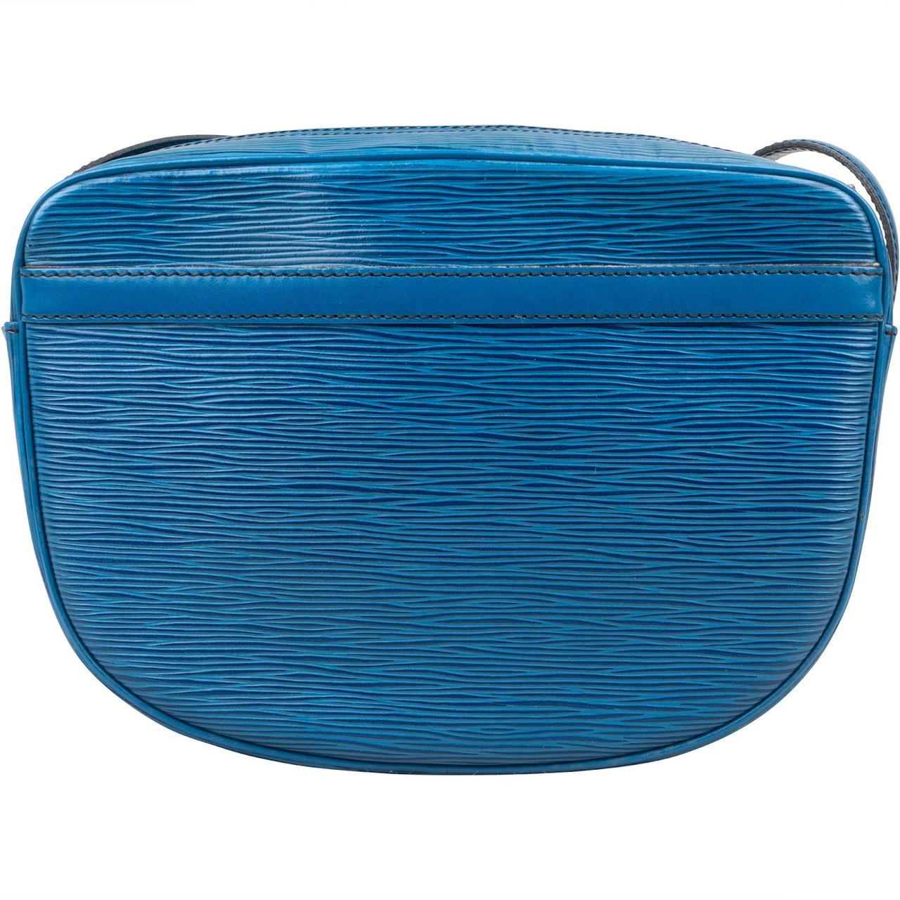 Louis Vuitton Louis Vuitton Blue Epi Leather Saint Cloud GM Crossbody Bag Blauw