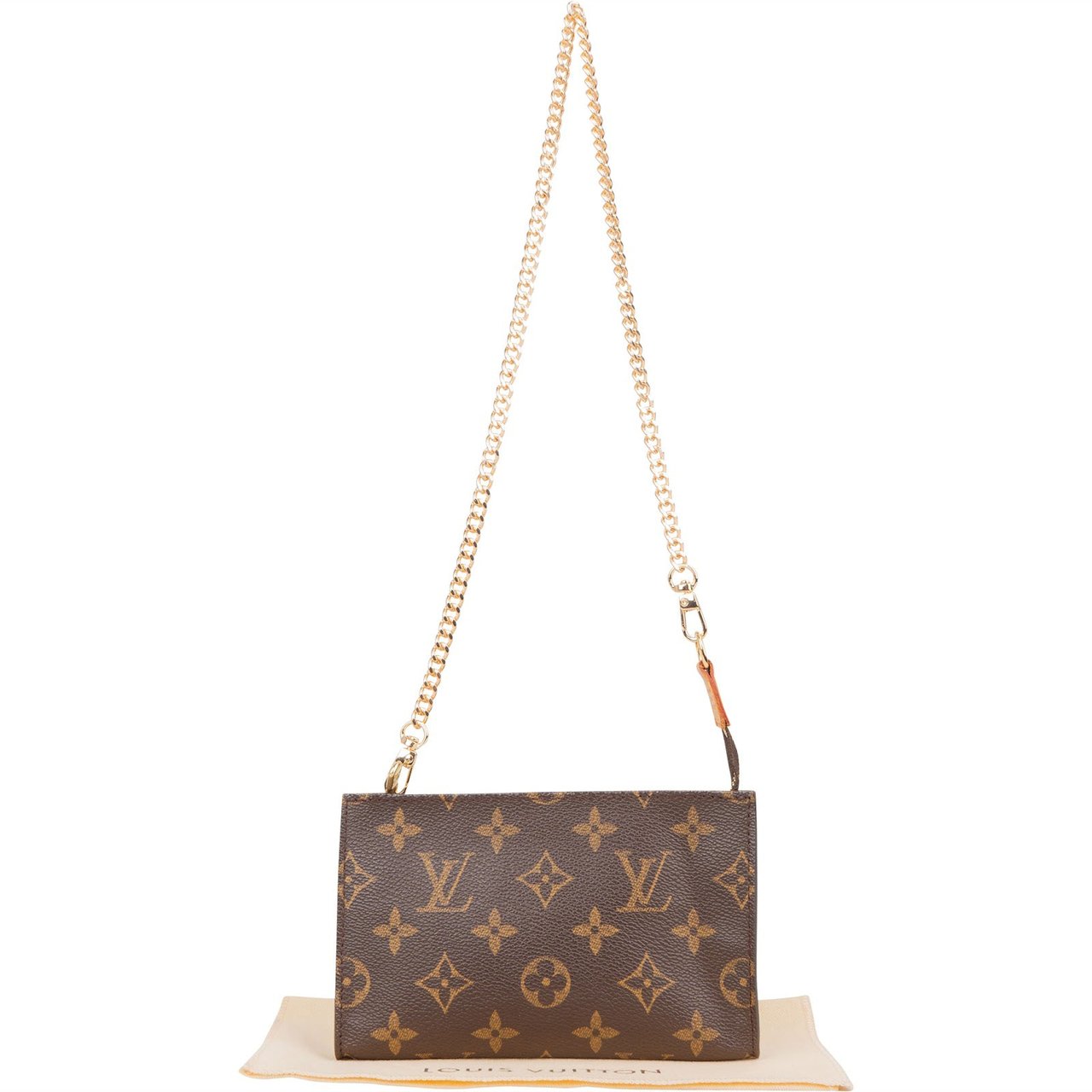 Louis Vuitton Louis Vuitton Monogram Canvas Bucket Pochette Accessoires Shoulder Bag Bruin