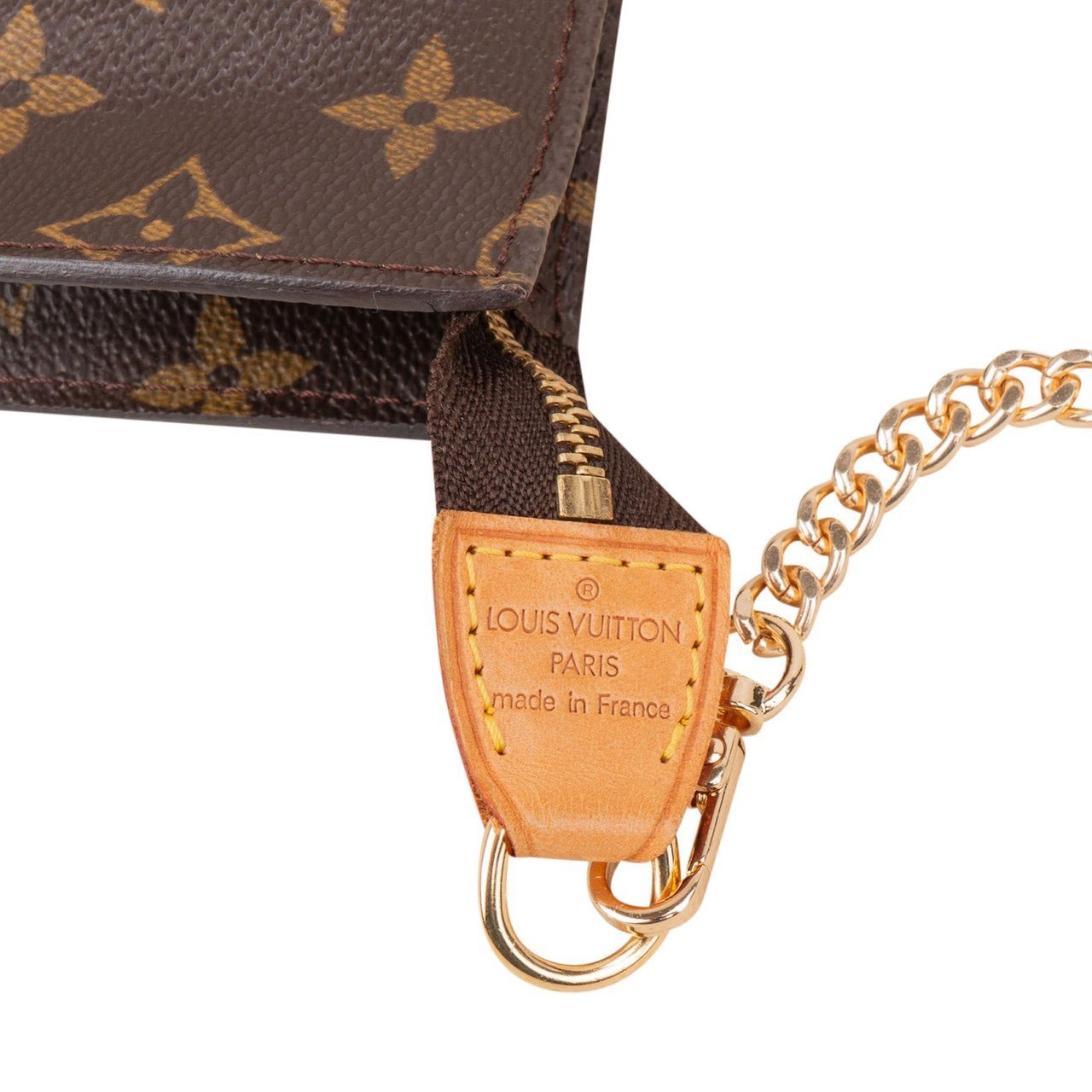 Louis Vuitton Louis Vuitton Monogram Canvas Bucket Pochette Accessoires Shoulder Bag Bruin