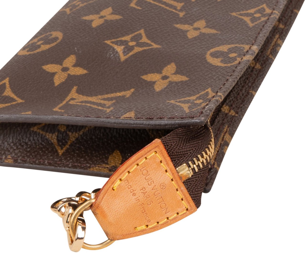 Louis Vuitton Louis Vuitton Monogram Canvas Bucket Pochette Accessoires Shoulder Bag Bruin