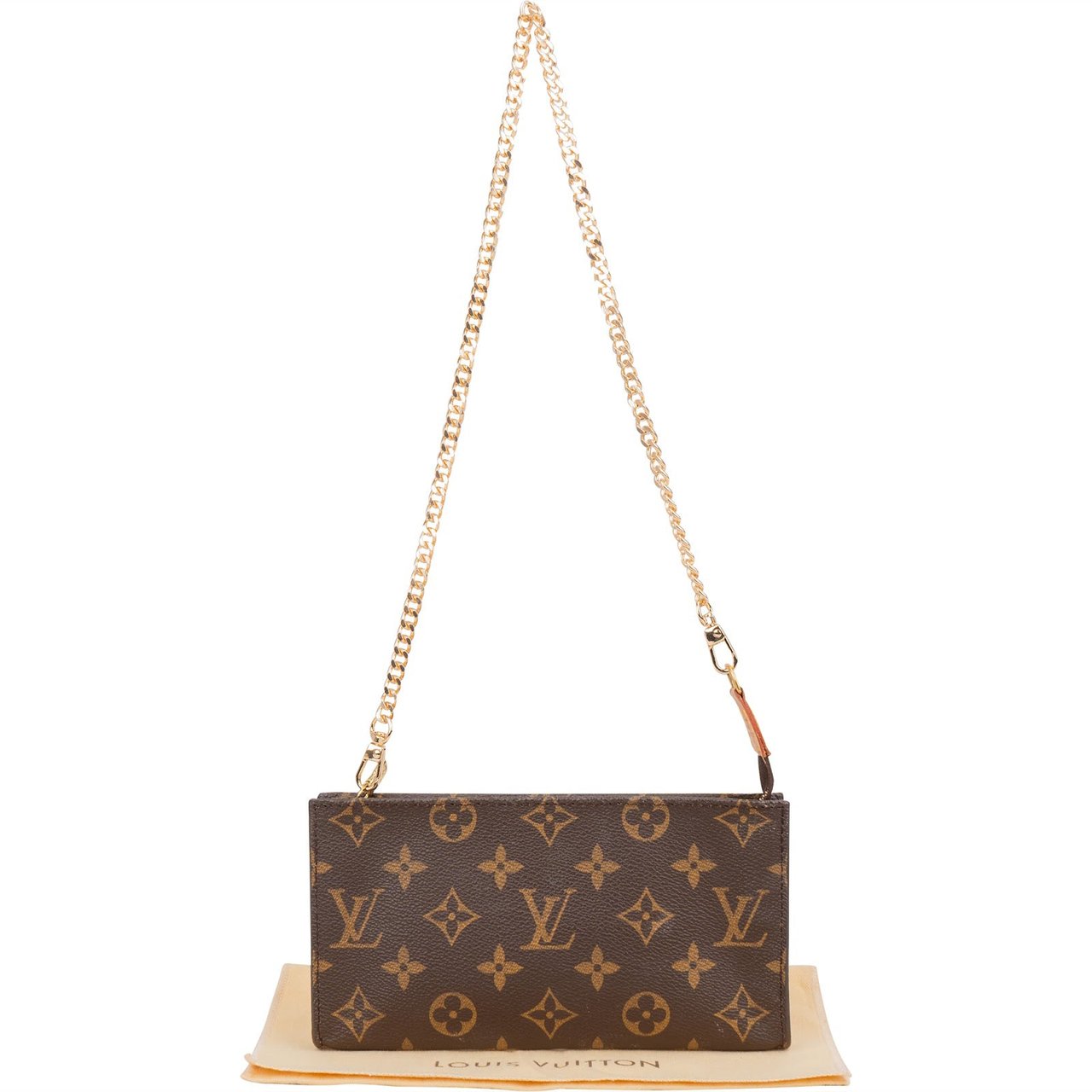 Louis Vuitton Louis Vuitton Monogram Canvas Bucket Pochette Accessoires Shoulder Bag Bruin
