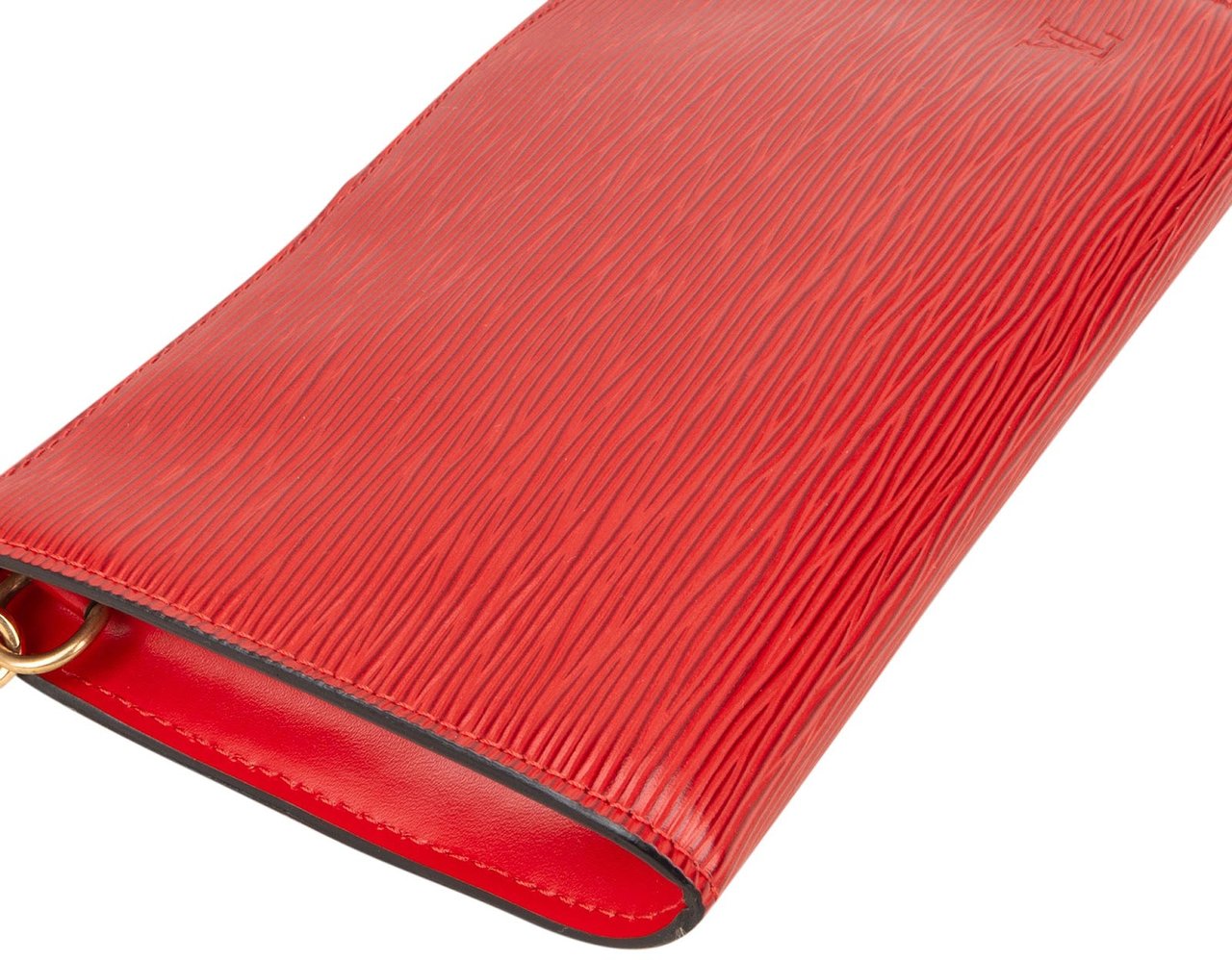 Louis Vuitton Louis Vuitton Red Epi Leather Pochette Accessoires Handbag Rood