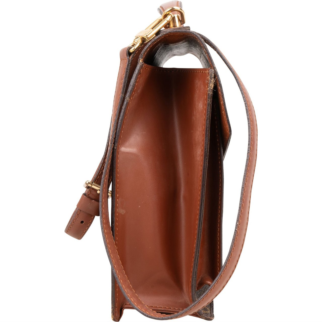 Louis Vuitton Louis Vuitton Monogram Canvas Monceau Handbag Bruin