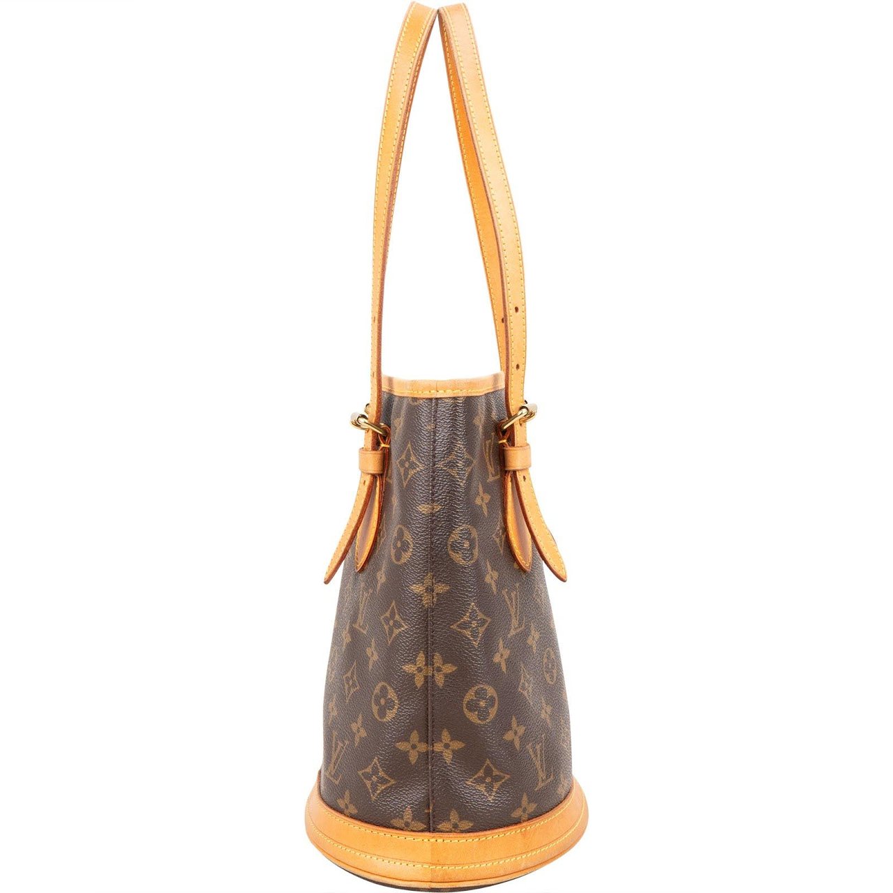 Louis Vuitton Louis Vuitton Monogram Canvas Bucket PM Shoulder Bag Bruin