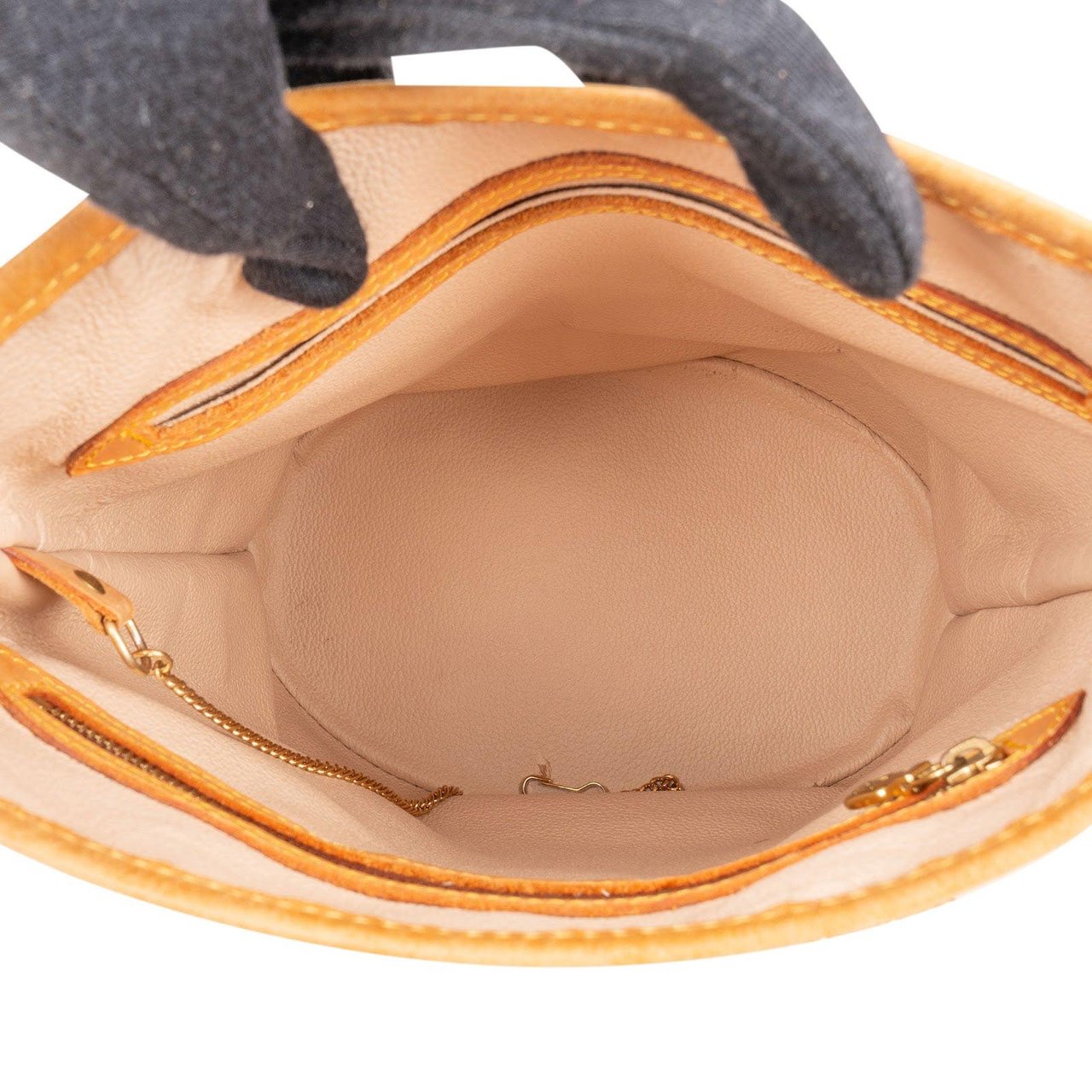 Louis Vuitton Louis Vuitton Monogram Canvas Bucket PM Shoulder Bag Bruin