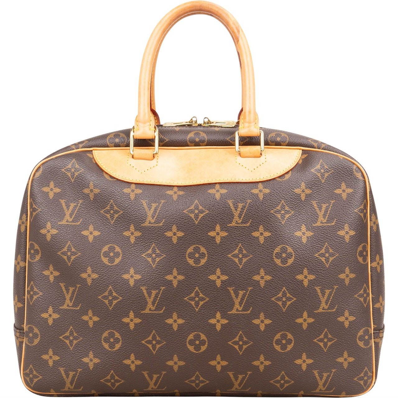 Louis Vuitton Louis Vuitton Monogram Canvas Deauville Handbag Bruin