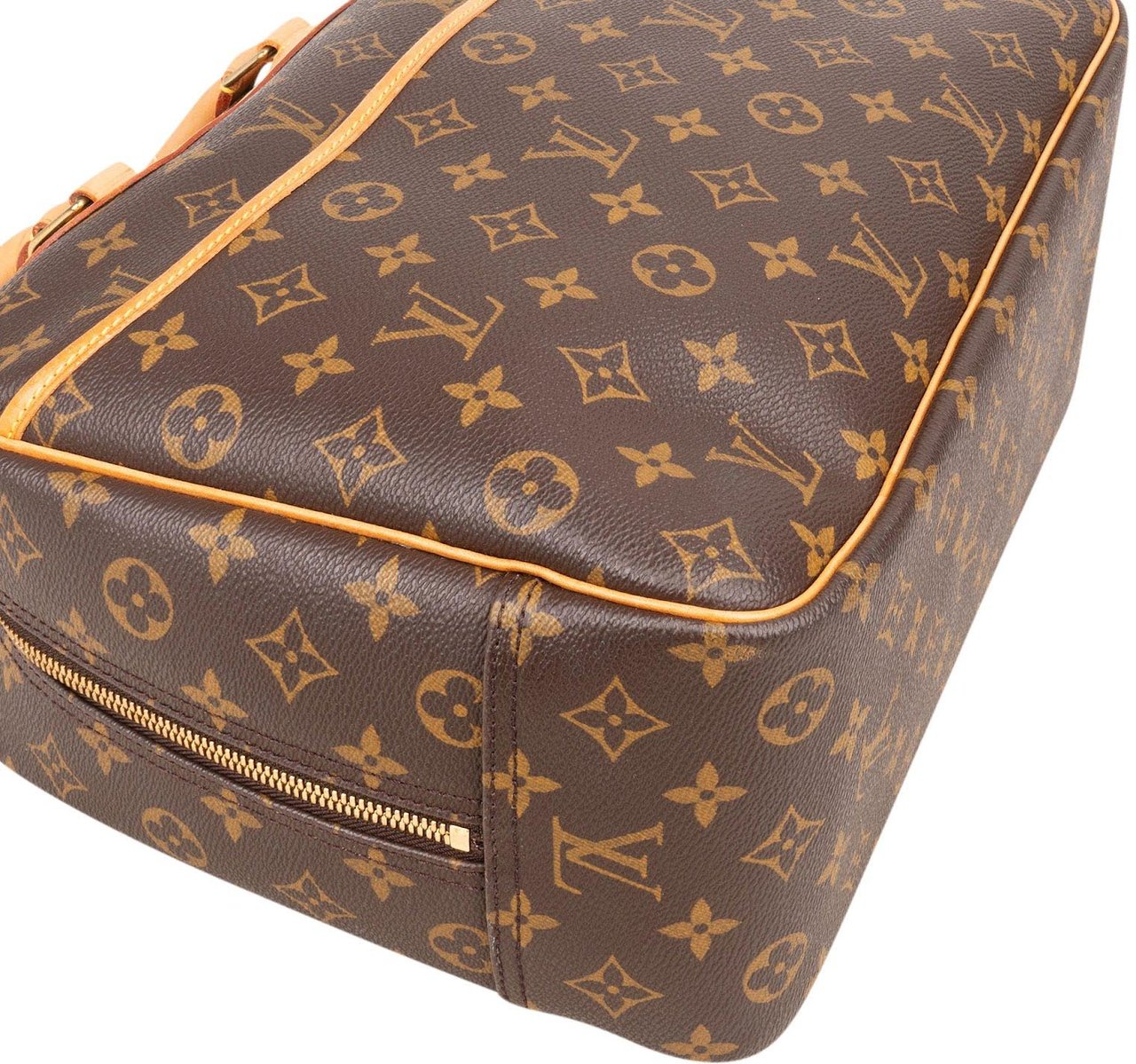 Louis Vuitton Louis Vuitton Monogram Canvas Deauville Handbag Bruin