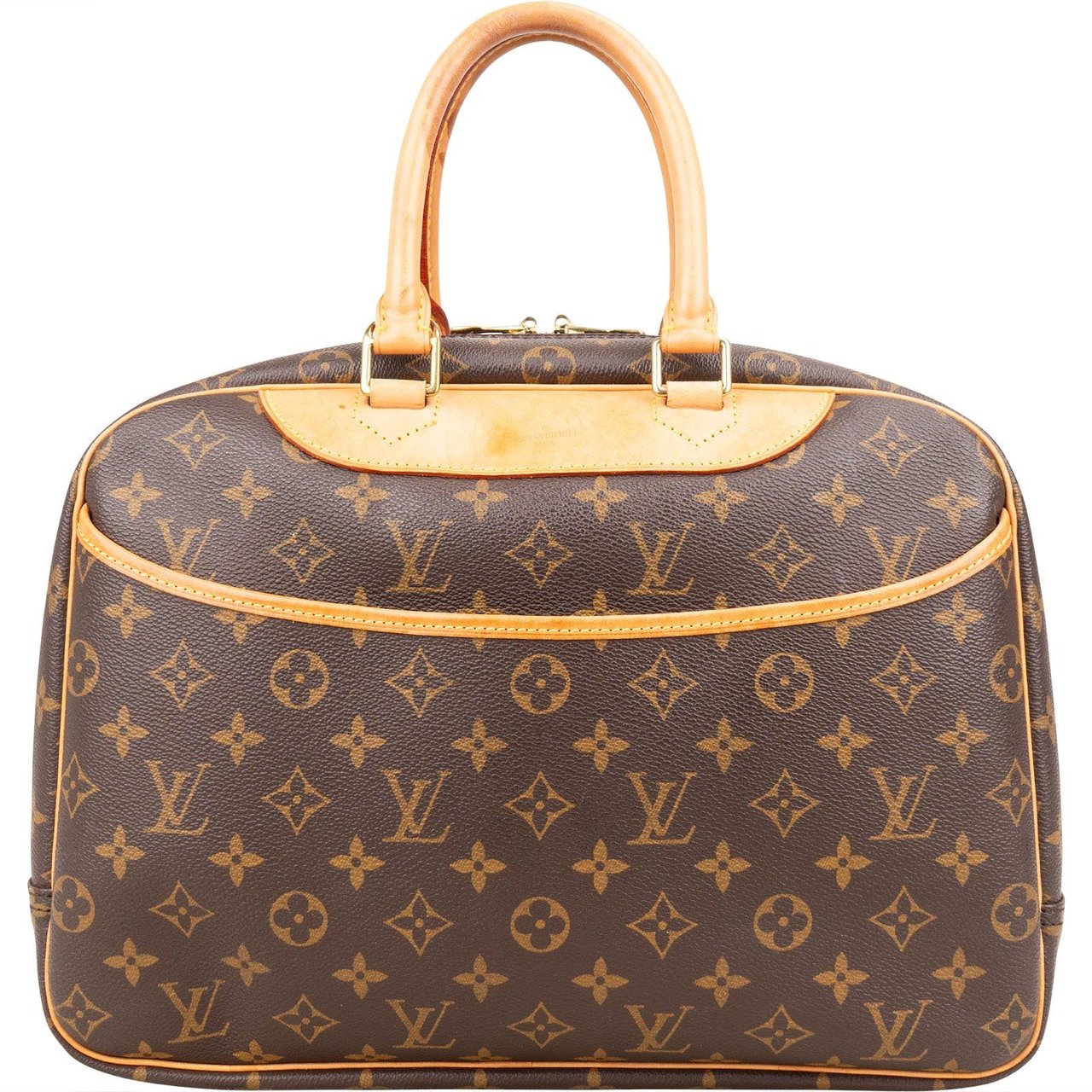 Louis Vuitton Louis Vuitton Monogram Canvas Deauville Handbag Bruin