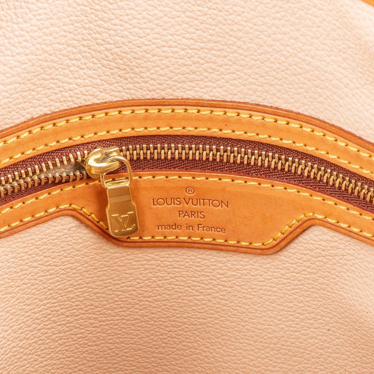 Louis Vuitton Louis Vuitton Monogram Canvas Bucket PM Shoulder Bag Bruin