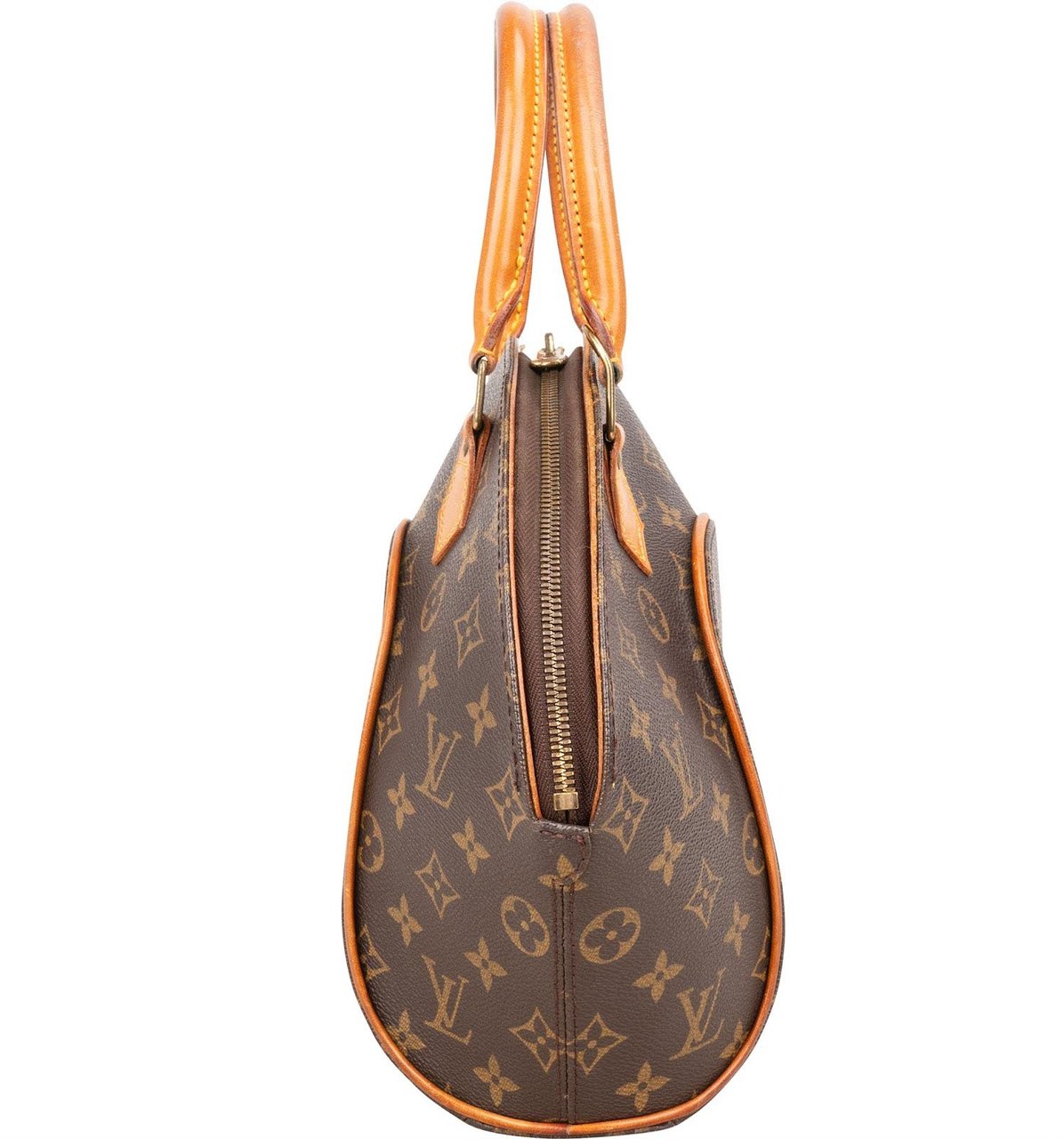 Louis Vuitton Louis Vuitton Monogram Canvas Ellipse PM Handbag Bruin