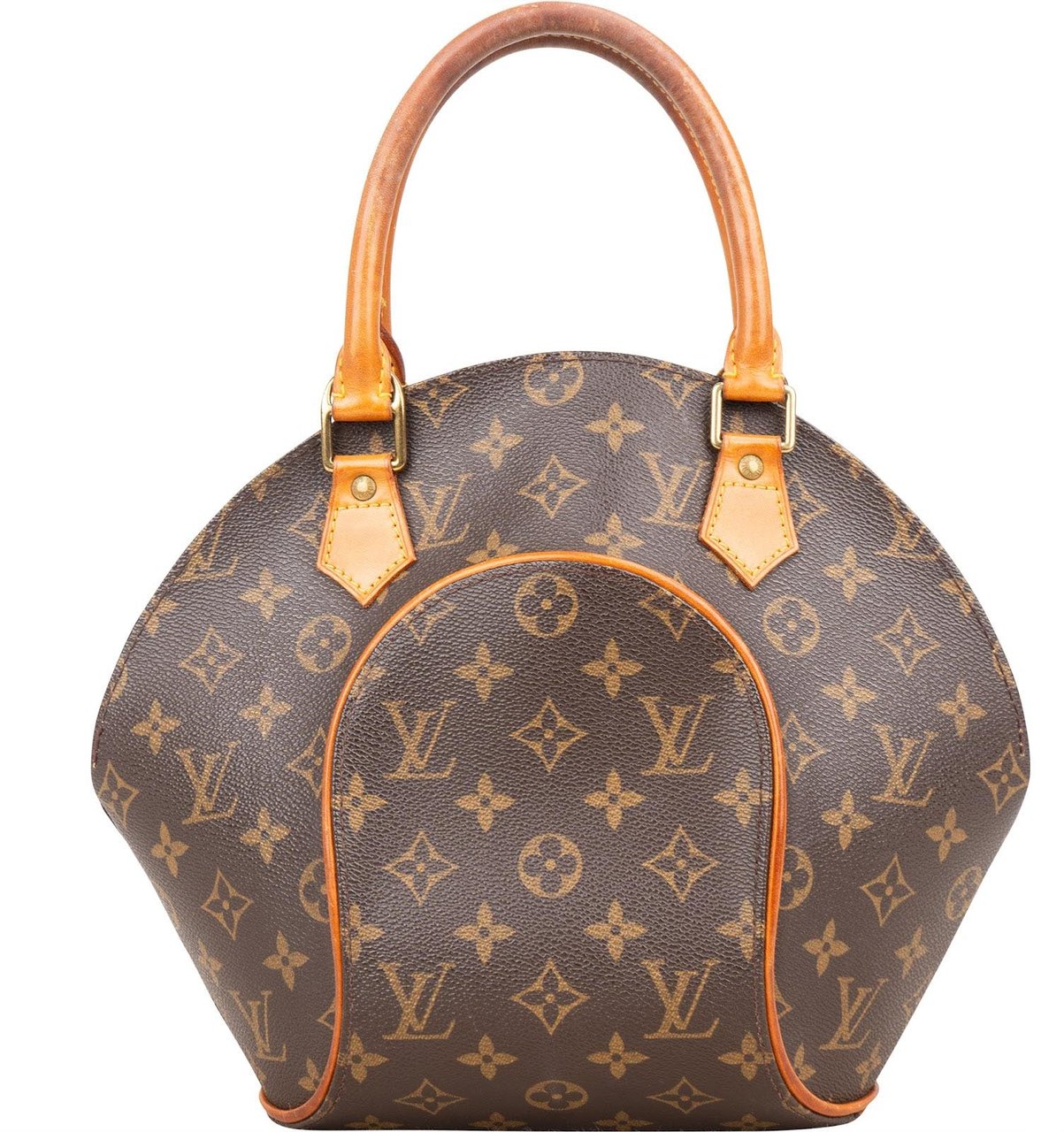 Louis Vuitton Louis Vuitton Monogram Canvas Ellipse PM Handbag Bruin