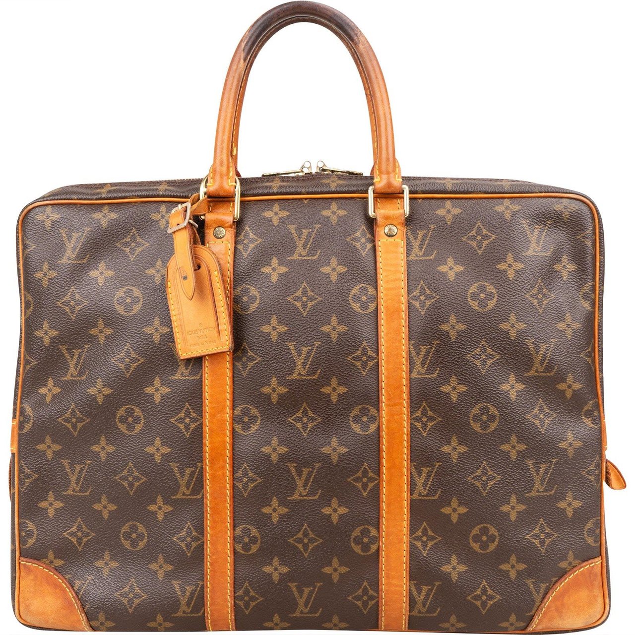 Louis Vuitton Louis Vuitton Monogram Canvas Porte-Documents Voyage Handbag Bruin