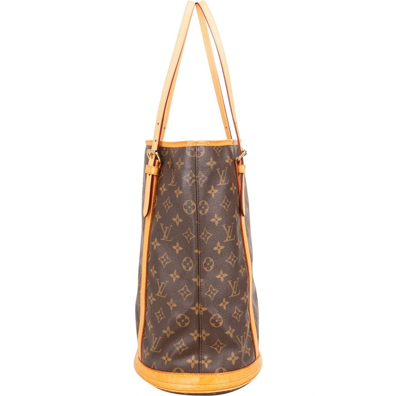 Louis Vuitton Louis Vuitton Monogram Canvas Bucket GM Shoulder Bag Bruin