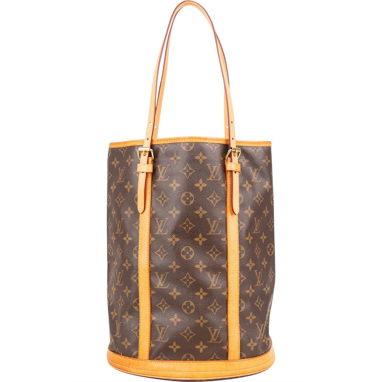 Louis Vuitton Louis Vuitton Monogram Canvas Bucket GM Shoulder Bag Bruin