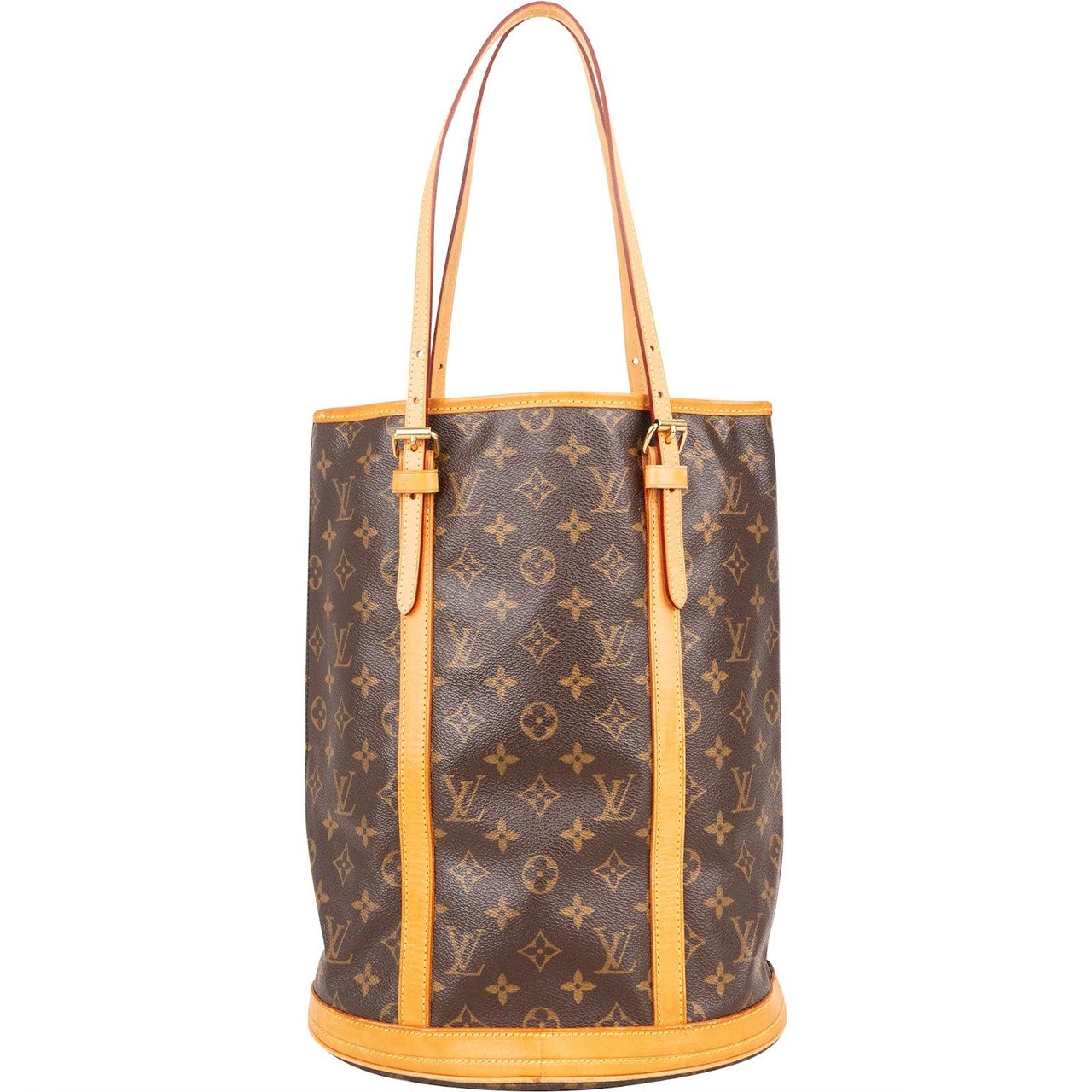 Louis Vuitton Louis Vuitton Monogram Canvas Bucket GM Shoulder Bag Bruin