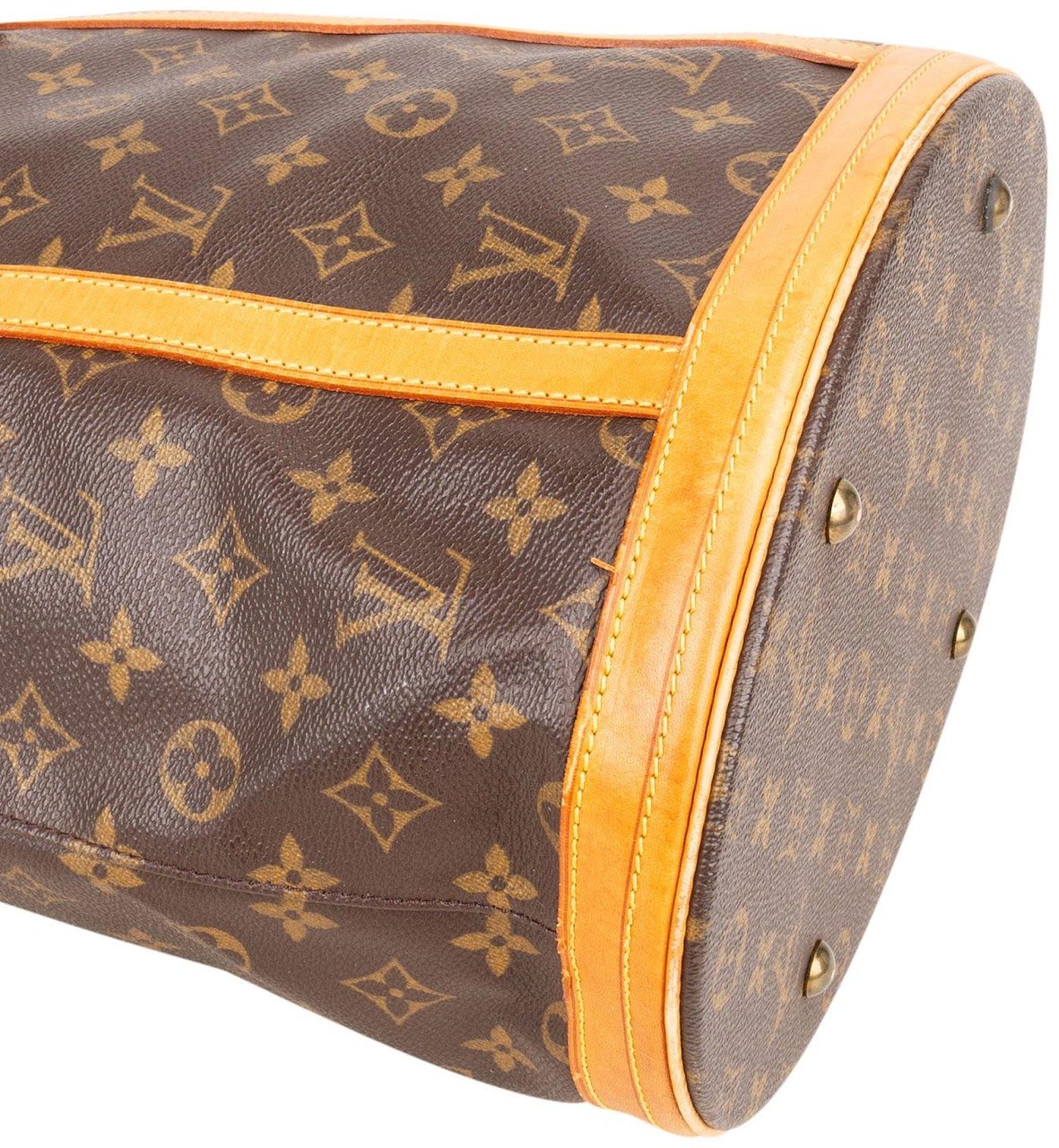 Louis Vuitton Louis Vuitton Monogram Canvas Bucket GM Shoulder Bag Bruin