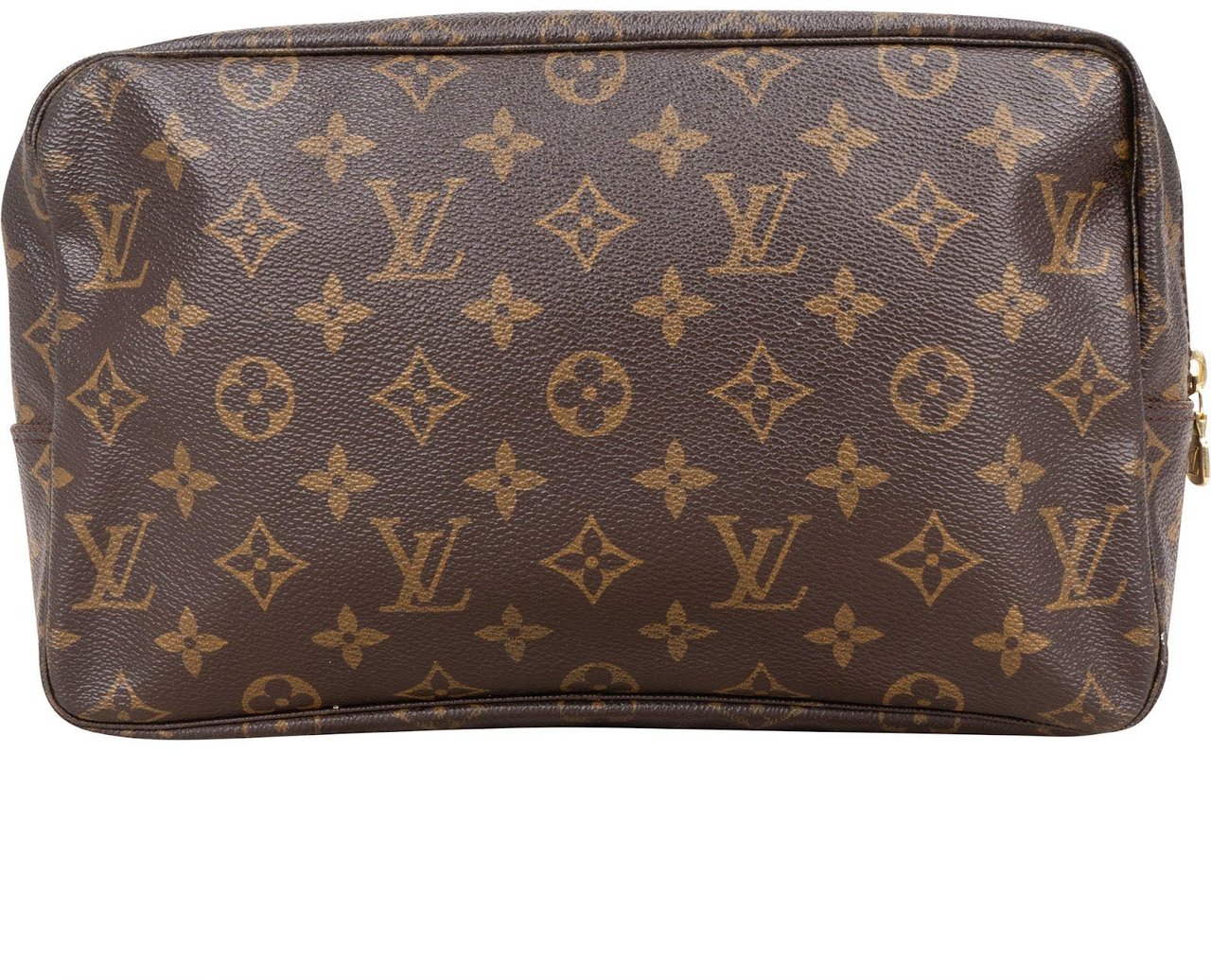 Louis Vuitton Louis Vuitton Monogram Canvas Trousse Toilette 27 Clutch Bruin