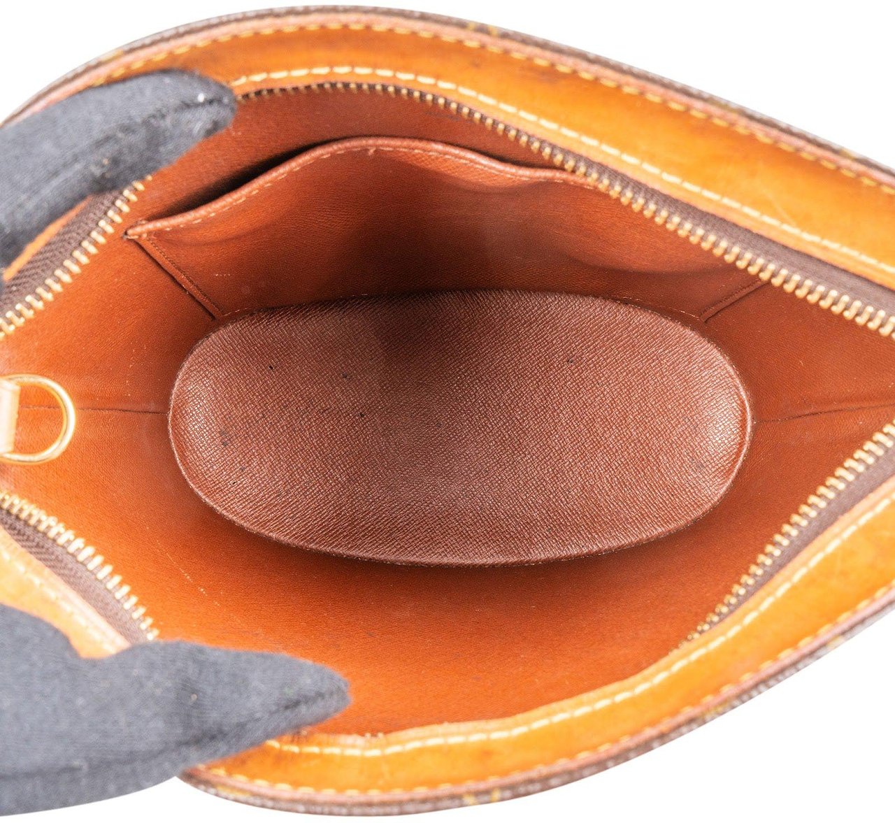 Louis Vuitton Louis Vuitton Monogram Canvas Drouot Crossbody Bag Bruin