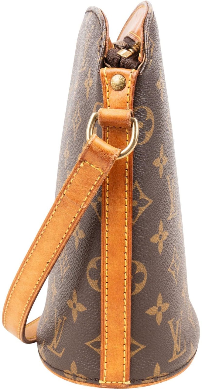 Louis Vuitton Louis Vuitton Monogram Canvas Drouot Crossbody Bag Bruin