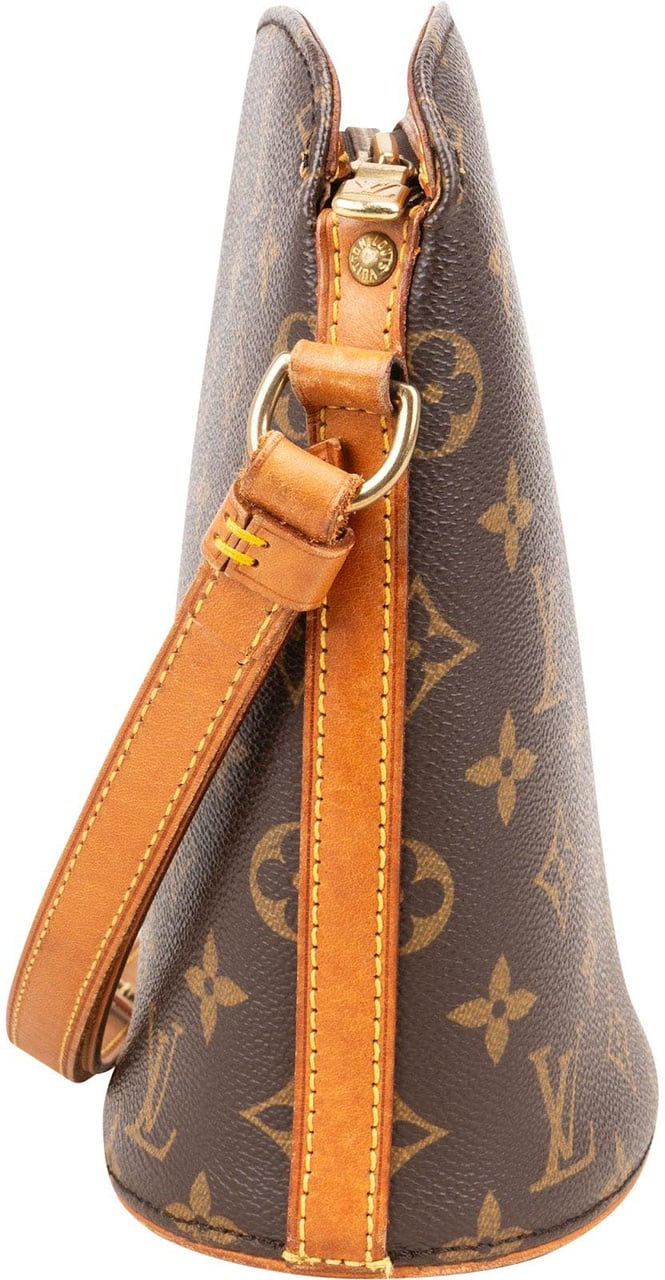 Louis Vuitton Louis Vuitton Monogram Canvas Drouot Crossbody Bag Bruin
