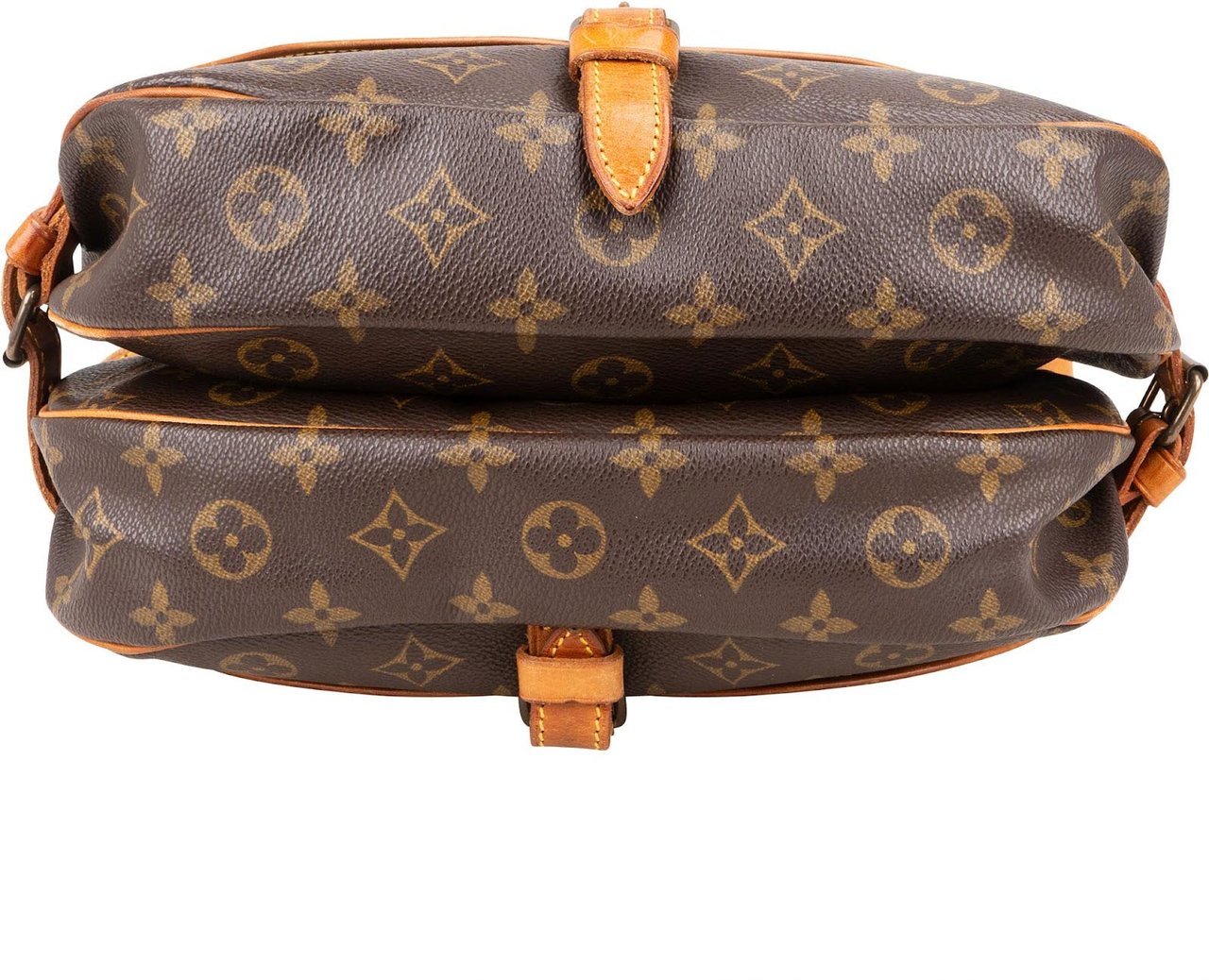 Louis Vuitton Louis Vuitton Monogram Canvas Saumur 30 Crossbody Bag Bruin