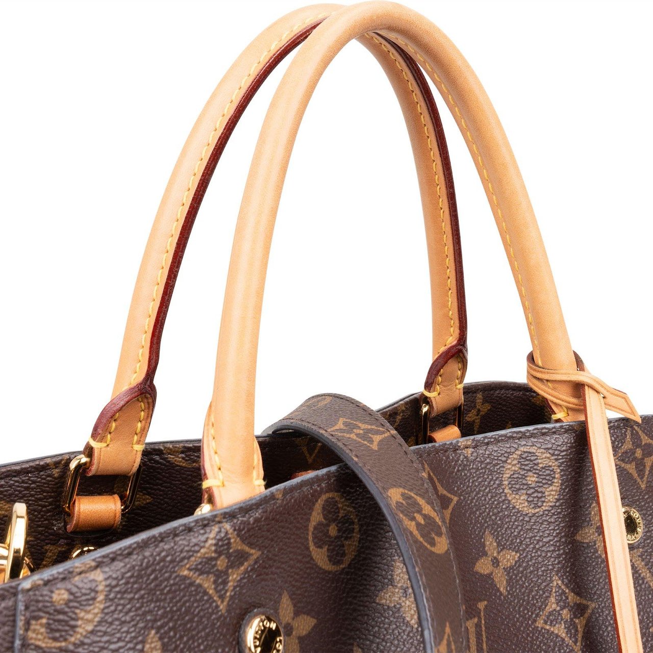 Louis Vuitton Louis Vuitton Monogram Canvas Montaigne MM Handbag Bruin