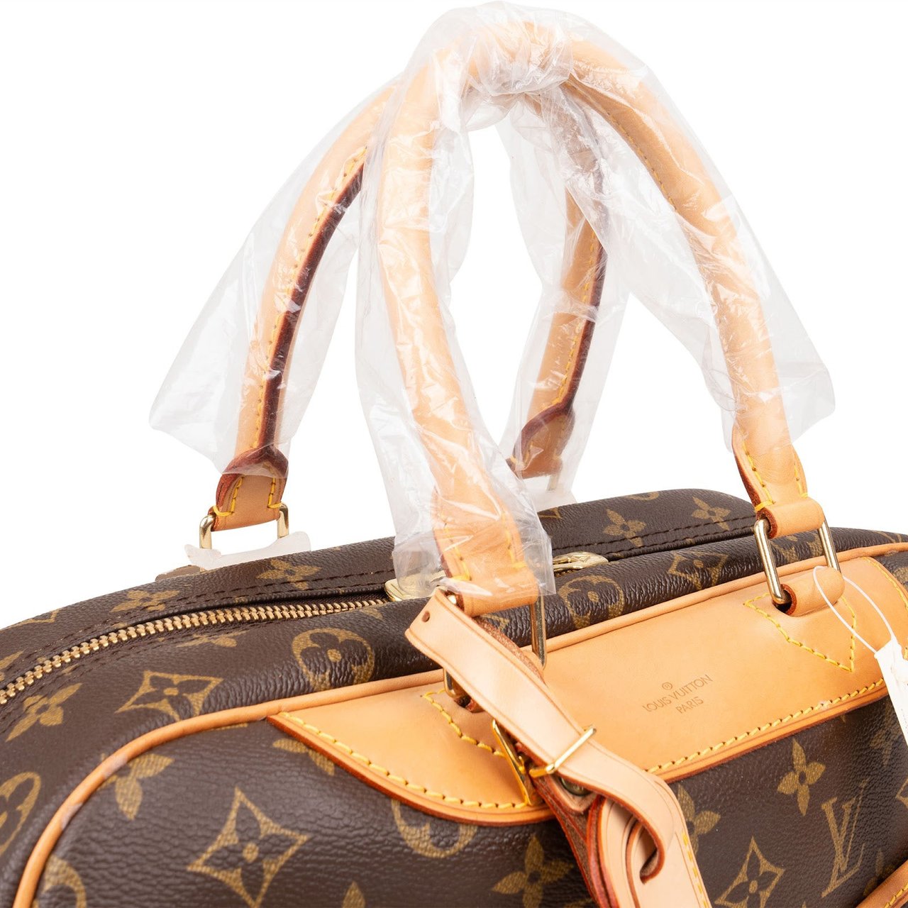 Louis Vuitton Louis Vuitton Monogram Canvas Deauville Handbag Bruin