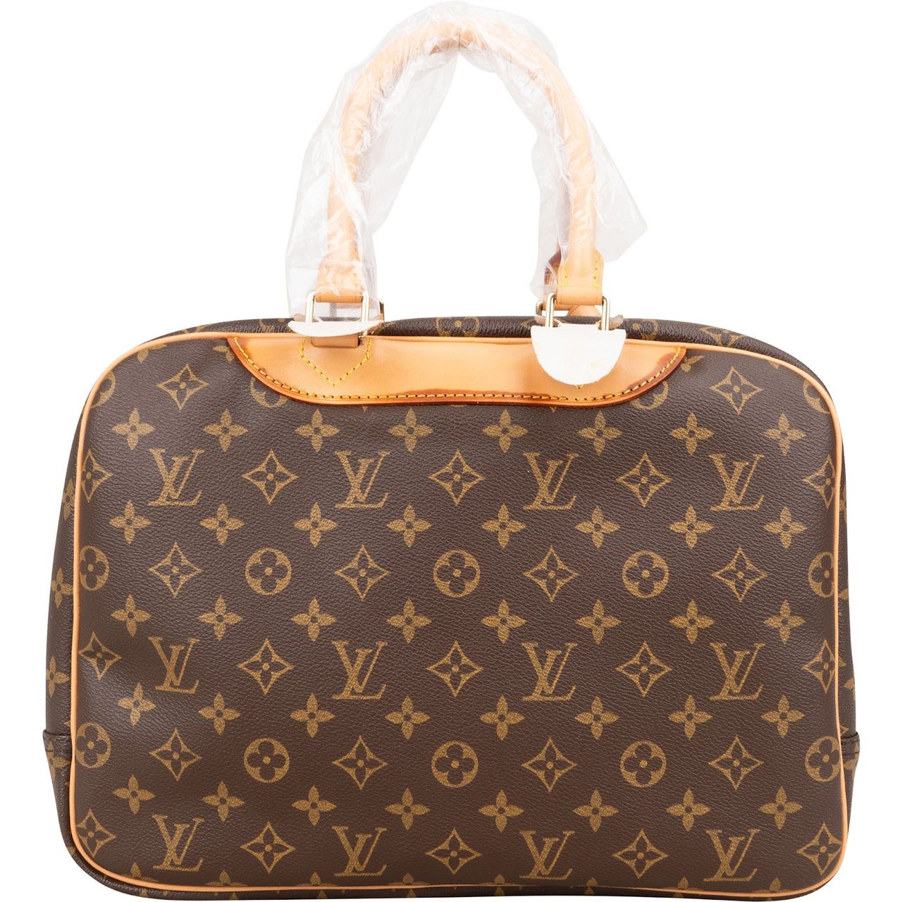 Louis Vuitton Louis Vuitton Monogram Canvas Deauville Handbag Bruin