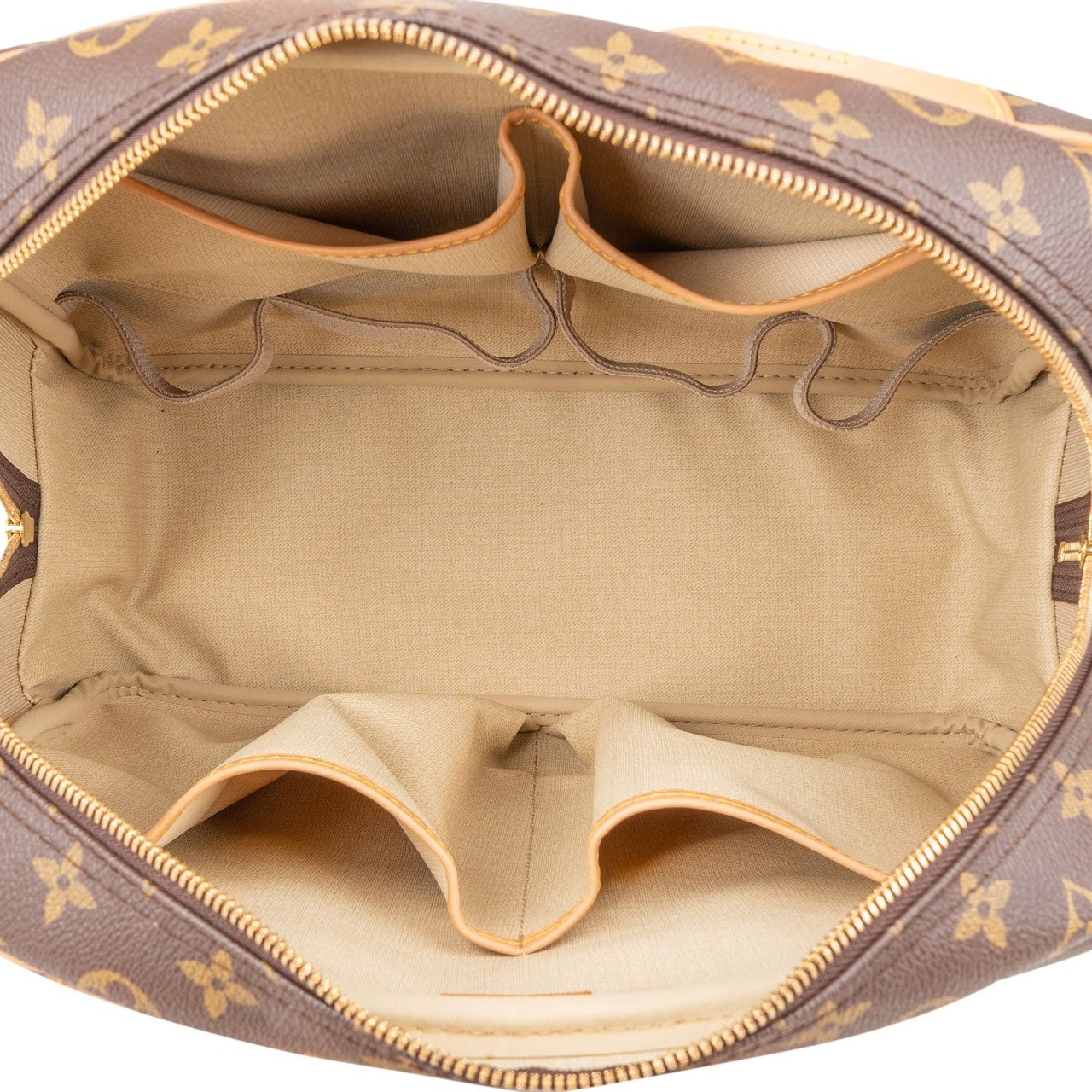 Louis Vuitton Louis Vuitton Monogram Canvas Deauville Handbag Bruin