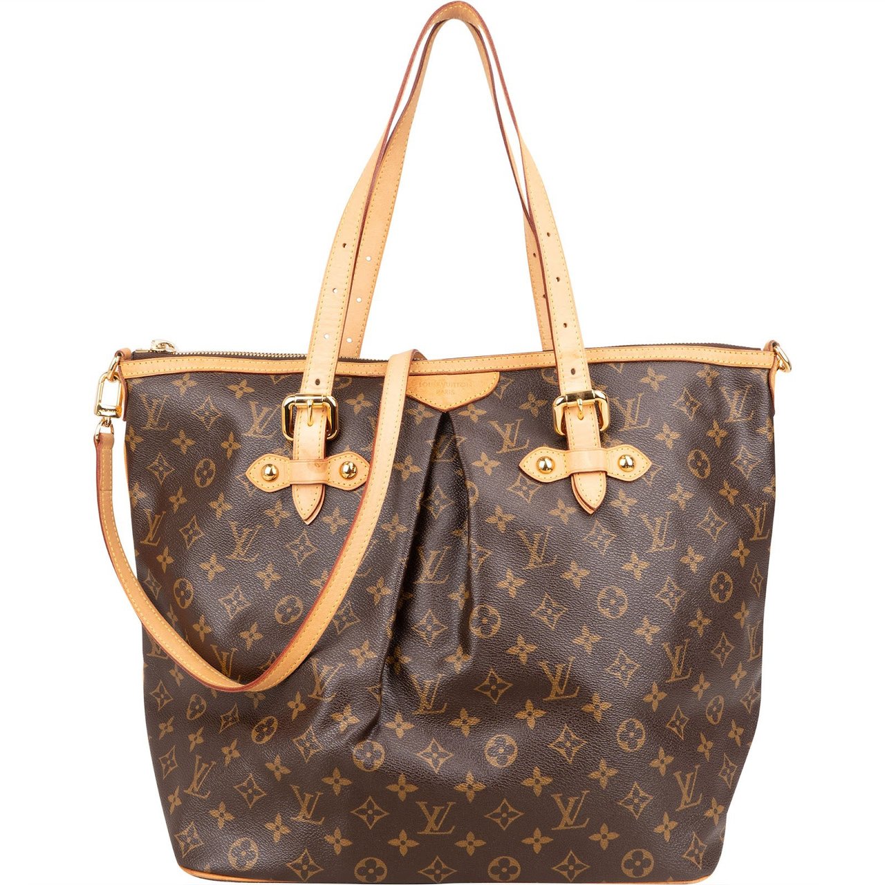 Louis Vuitton Louis Vuitton Monogram Canvas Palermo GM Shoulder Bag Bruin