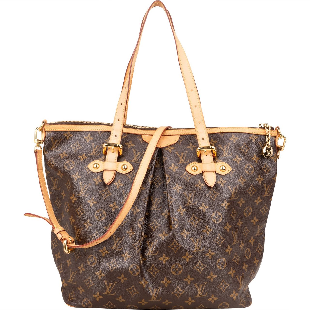 Louis Vuitton Louis Vuitton Monogram Canvas Palermo GM Shoulder Bag Bruin