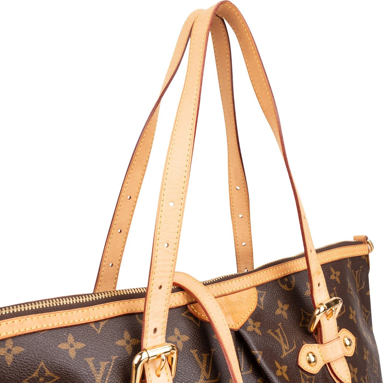 Louis Vuitton Louis Vuitton Monogram Canvas Palermo GM Shoulder Bag Bruin