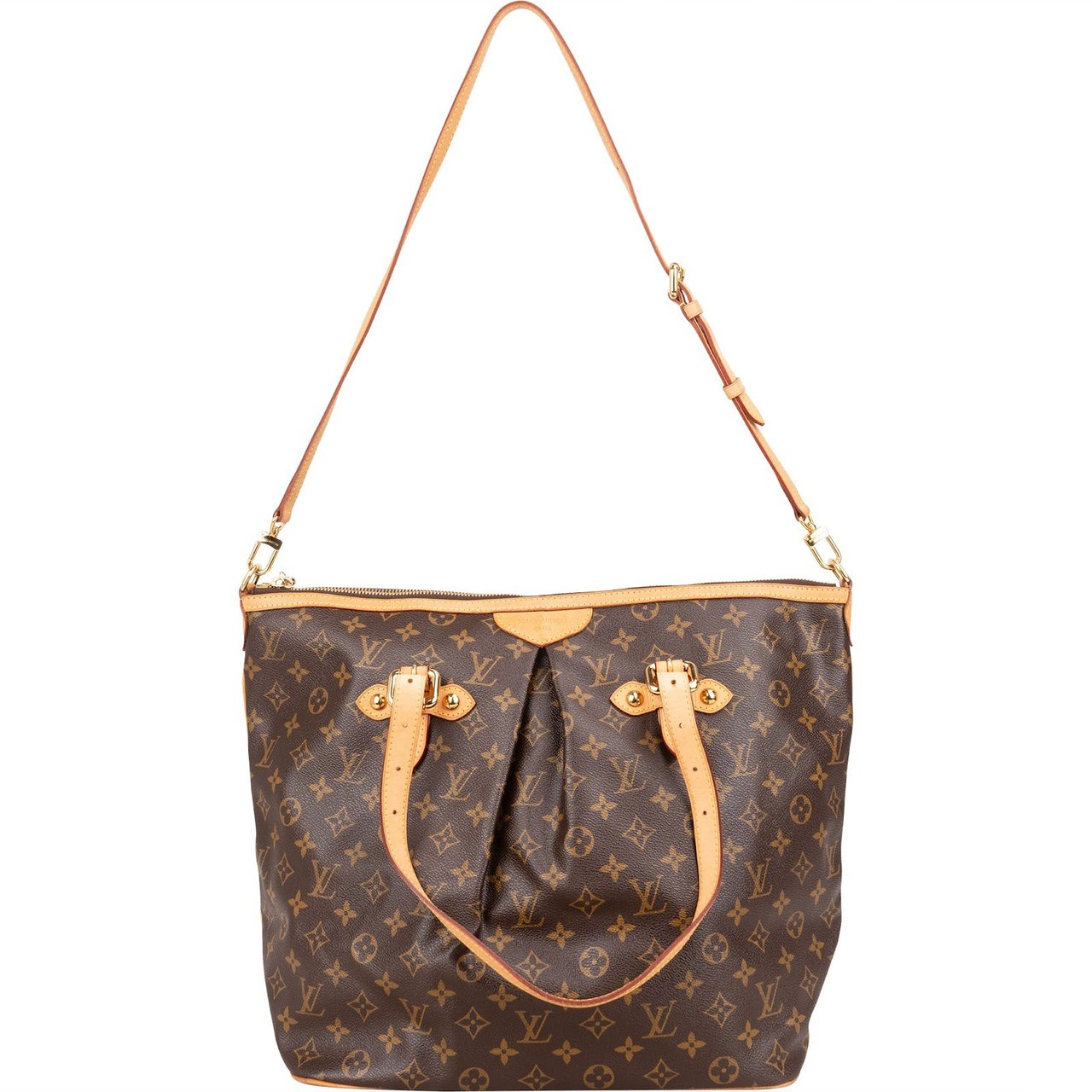 Louis Vuitton Louis Vuitton Monogram Canvas Palermo GM Shoulder Bag Bruin