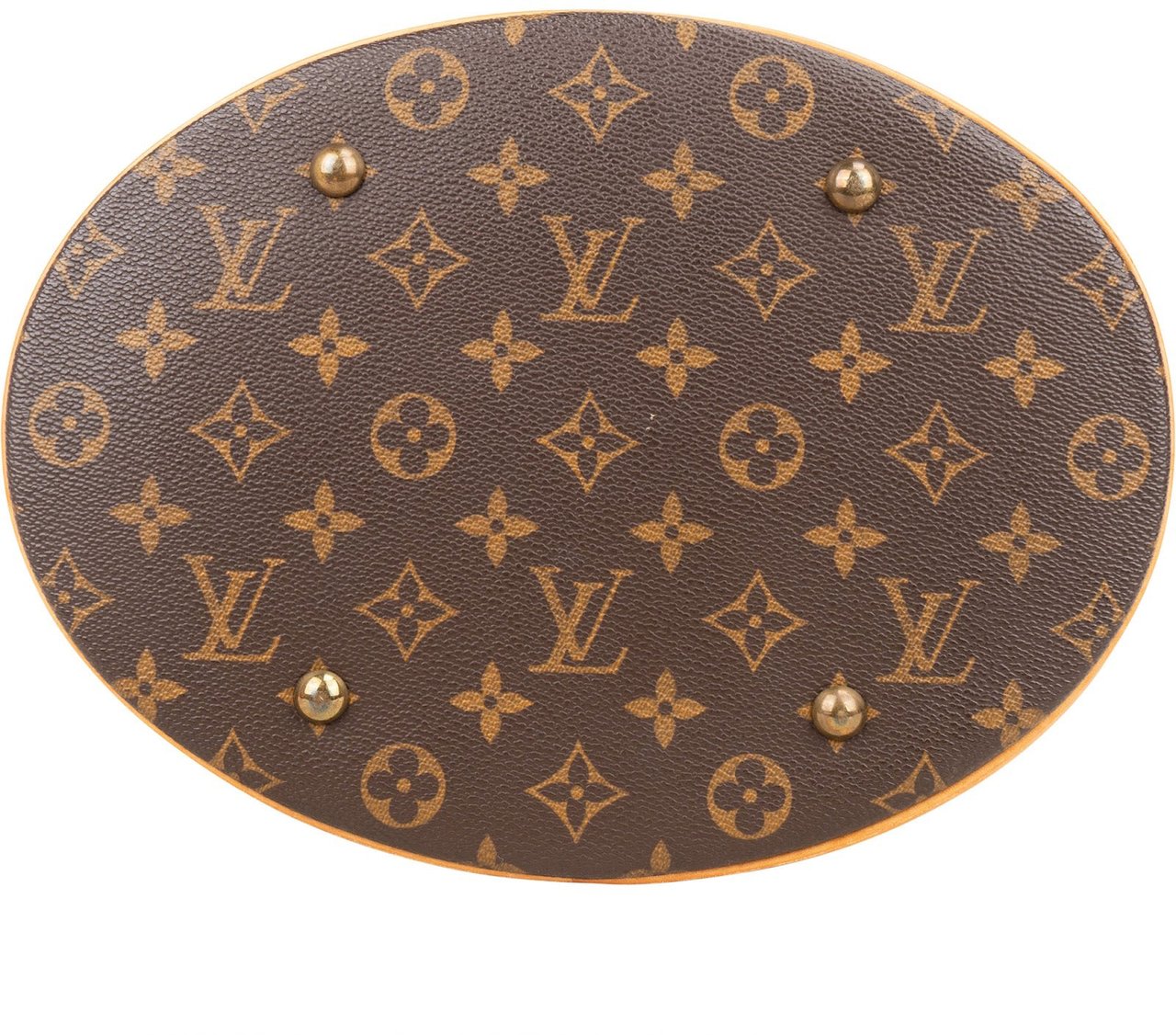 Louis Vuitton Louis Vuitton Monogram Canvas Bucket GM Shoulder Bag Bruin