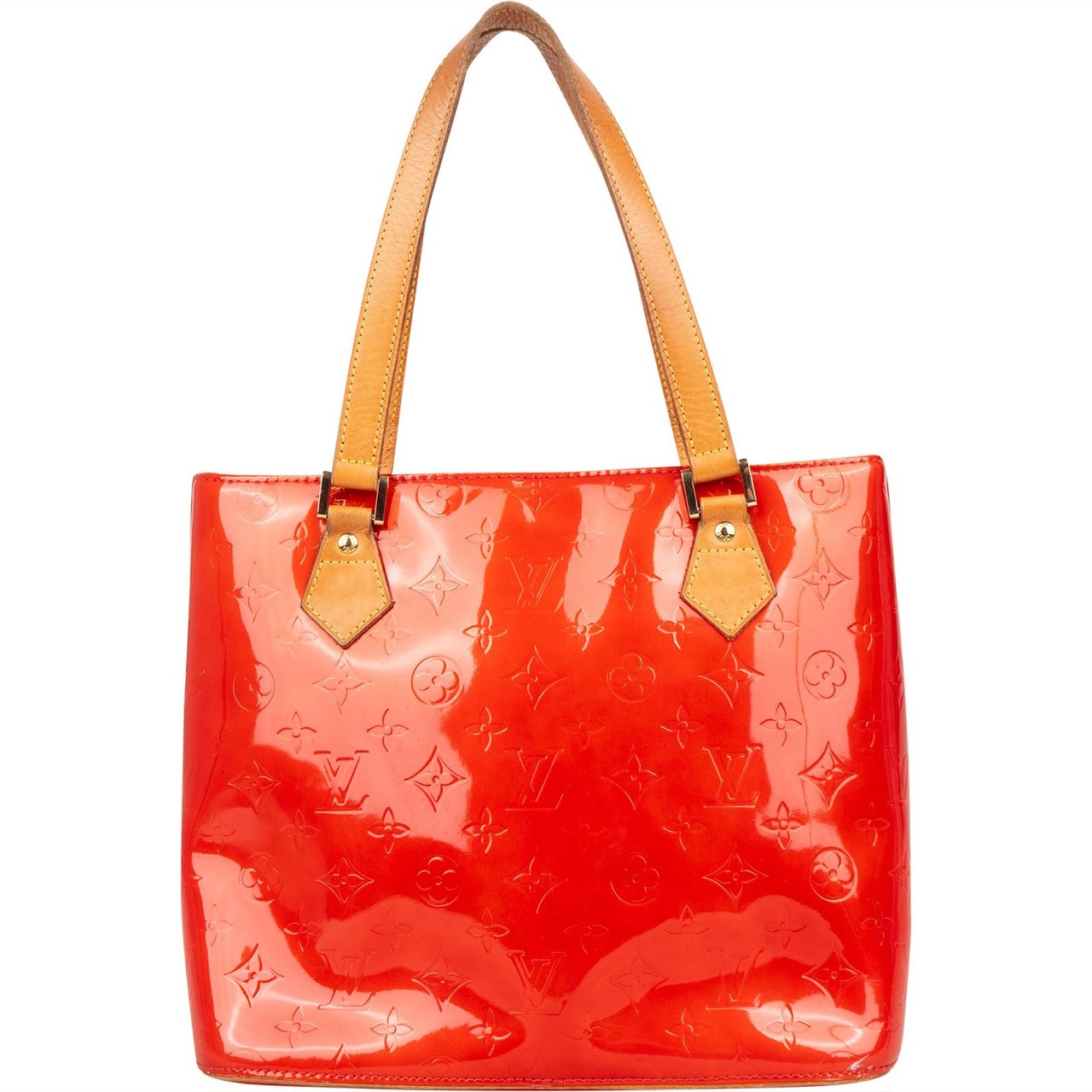 Louis Vuitton Louis Vuitton Monogram Vernis Leather Houston Shoulder Bag Rood