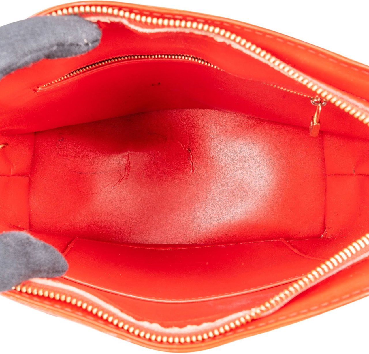 Louis Vuitton Louis Vuitton Monogram Vernis Leather Houston Shoulder Bag Rood