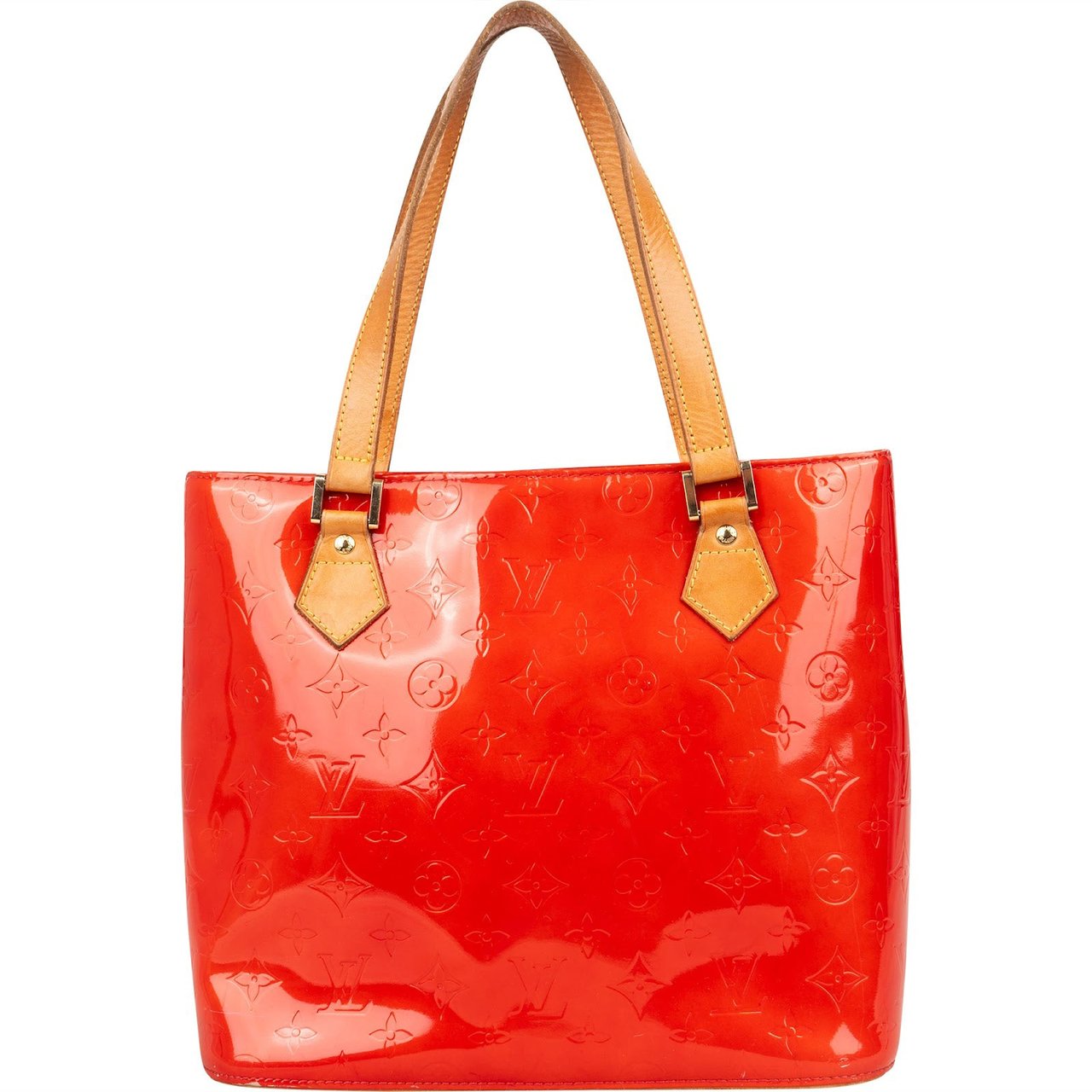 Louis Vuitton Louis Vuitton Monogram Vernis Leather Houston Shoulder Bag Rood