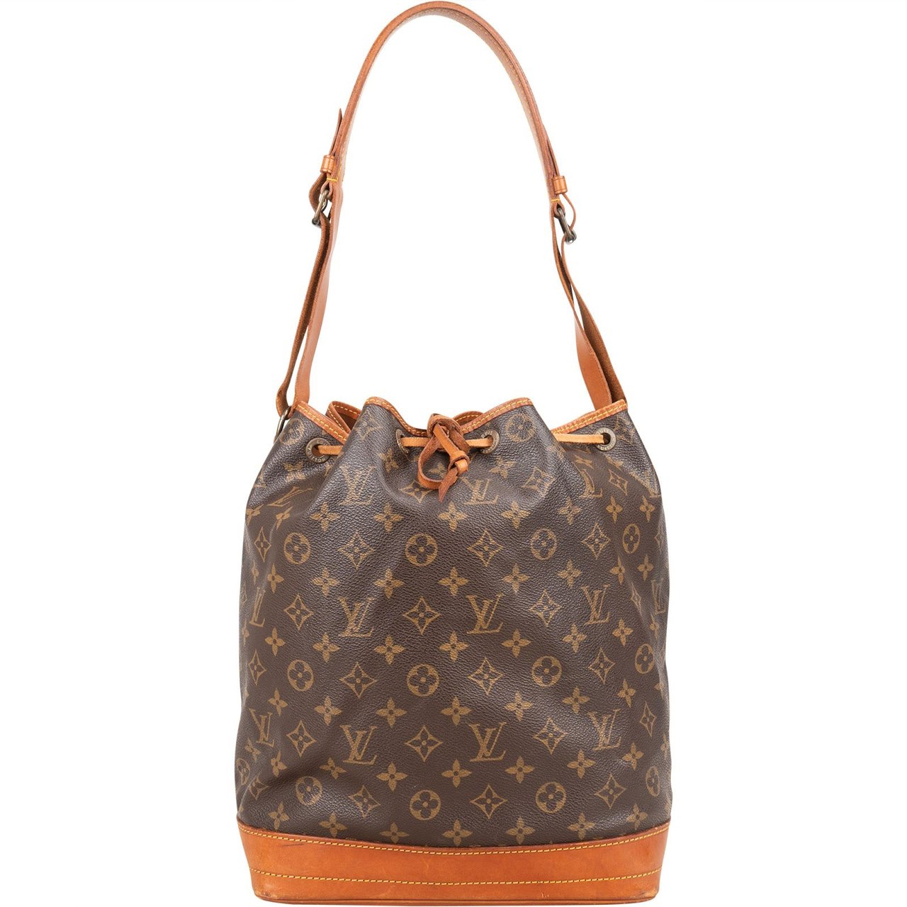 Louis Vuitton Louis Vuitton Monogram Canvas Sac Noé Grande Shoulder Bag Bruin